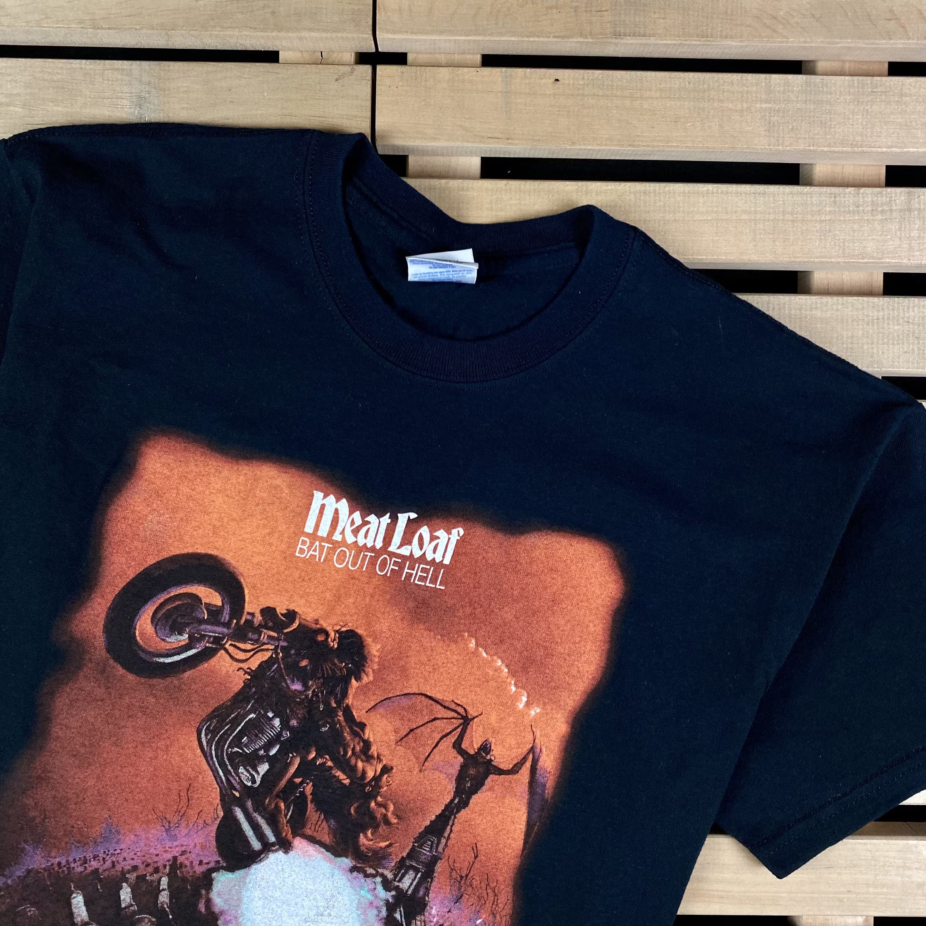 Band Tees × Vintage Mens Vintage T Shirt Meat Loaf Size M Size US M / EU 48-50 / 2 - 2 Thumbnail