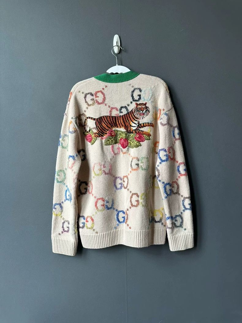 Gucci Gucci Full-printed cardigan coat Size S / US 4 / IT 40 - 2 Thumbnail