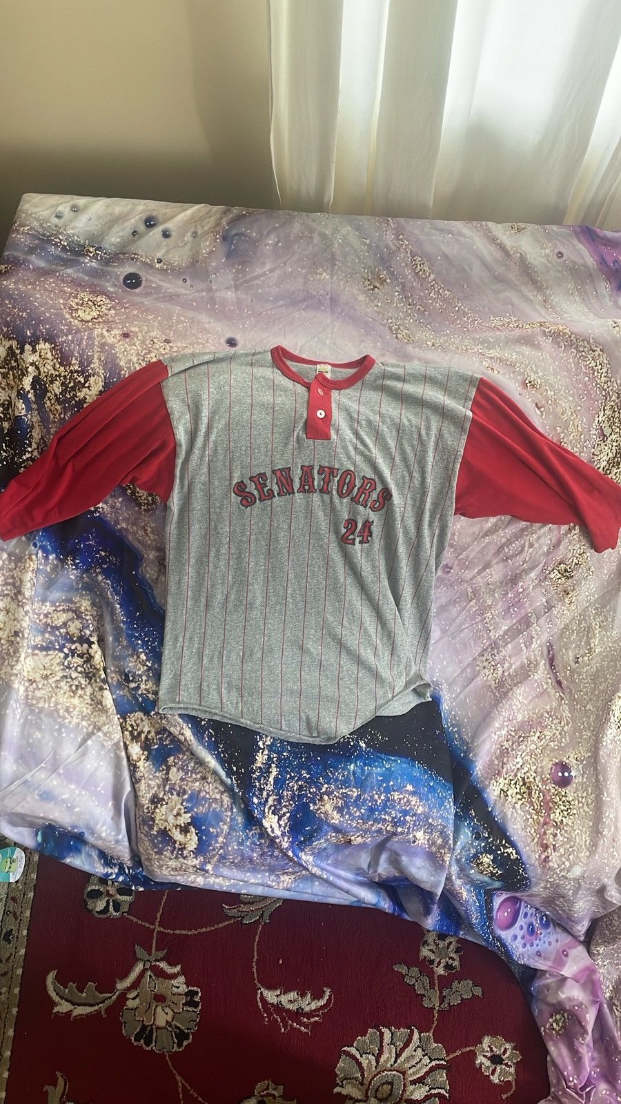 Vintage Vintage Washington Senators 3/4 tee Size US M / EU 48-50 / 2 - 2 Thumbnail