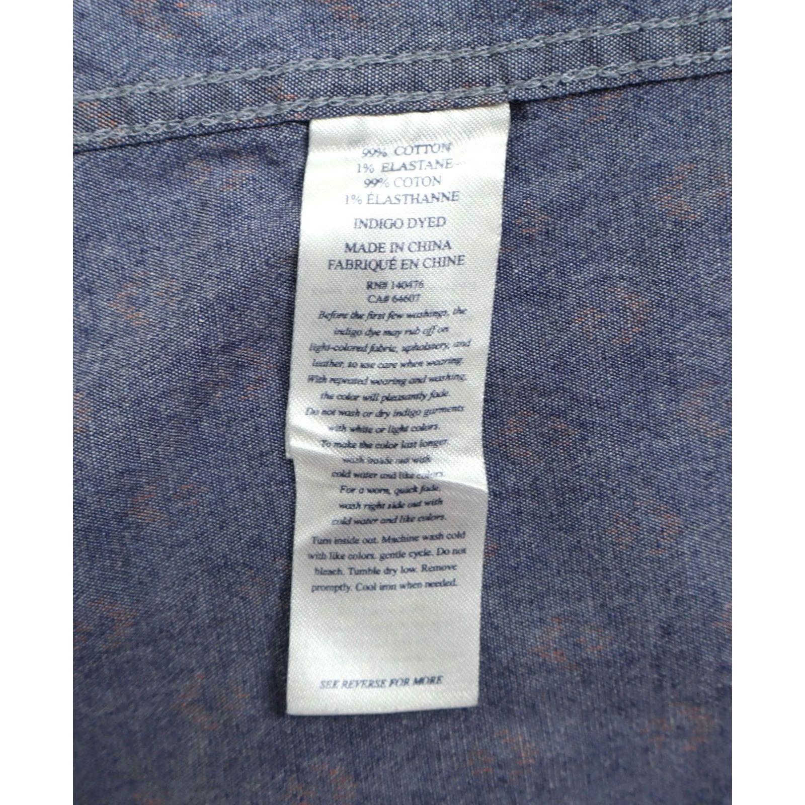 Faherty Faherty Shirt Button-Up Short Sleeve Blue Geometric 2XL Cotton Elastane Men’s Regular Size 2XL Size US XXL / EU 58 / 5 - 5 Thumbnail