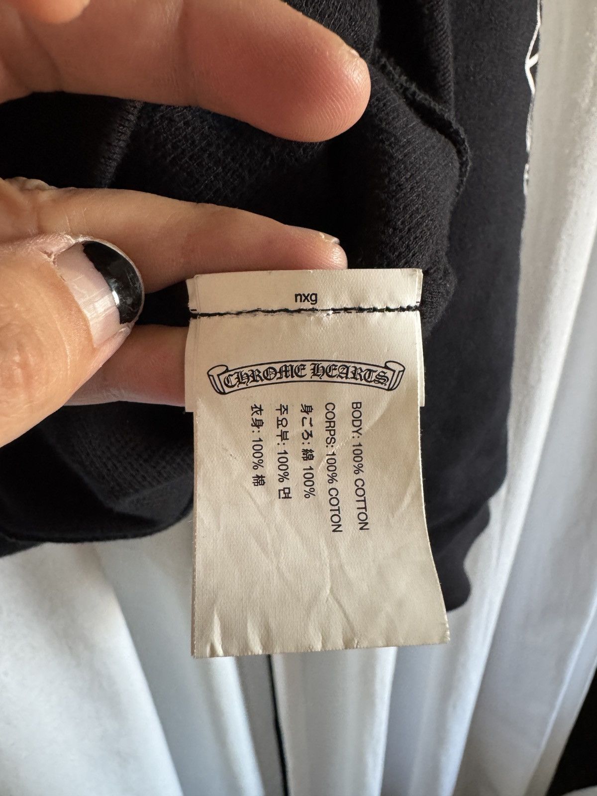 Chrome Hearts Chrome Hearts Thermal Zip Up Fuck You Size US M / EU 48-50 / 2 - 6 Thumbnail