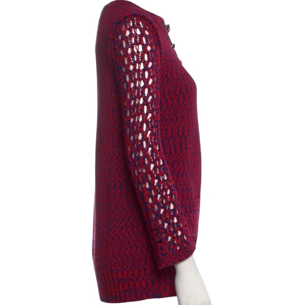 Chanel CHANEL(Spring 2014 "ART" Runway Collection)Knit Sweater,FR40 Size M / US 6-8 / IT 42-44 - 2 Thumbnail