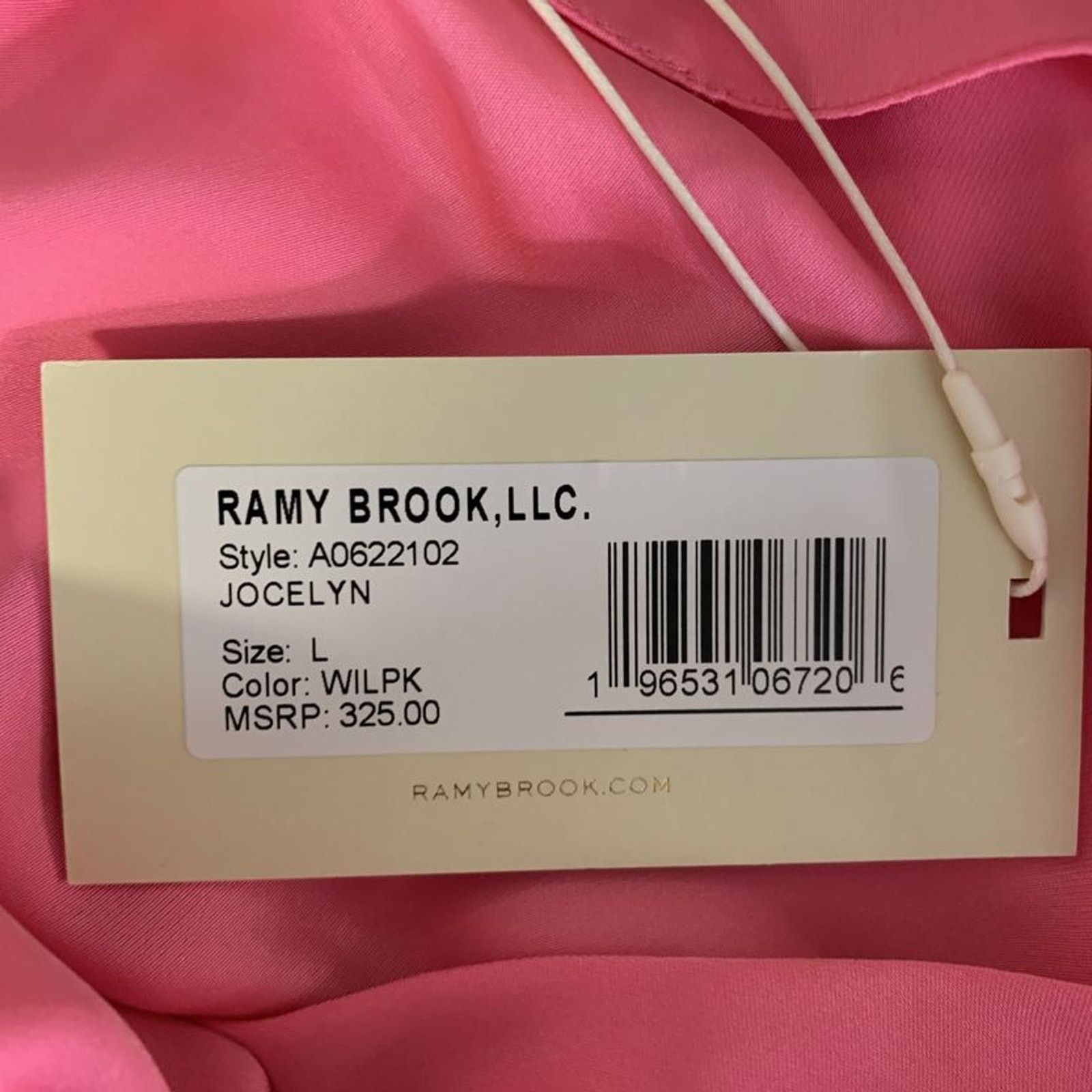 Ramy Brook RAMY BROOK Size L Pink Neon Polyester Tube top Casual Top Size L / US 10 / IT 46 - 5 Thumbnail