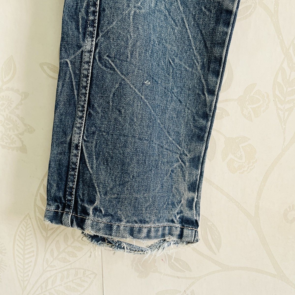 Le Grande Bleu (L.G.B.) × Vintage Vintage BLUE Grande Faded Acid Wash Denim Jeans Size US 29 - 10 Thumbnail
