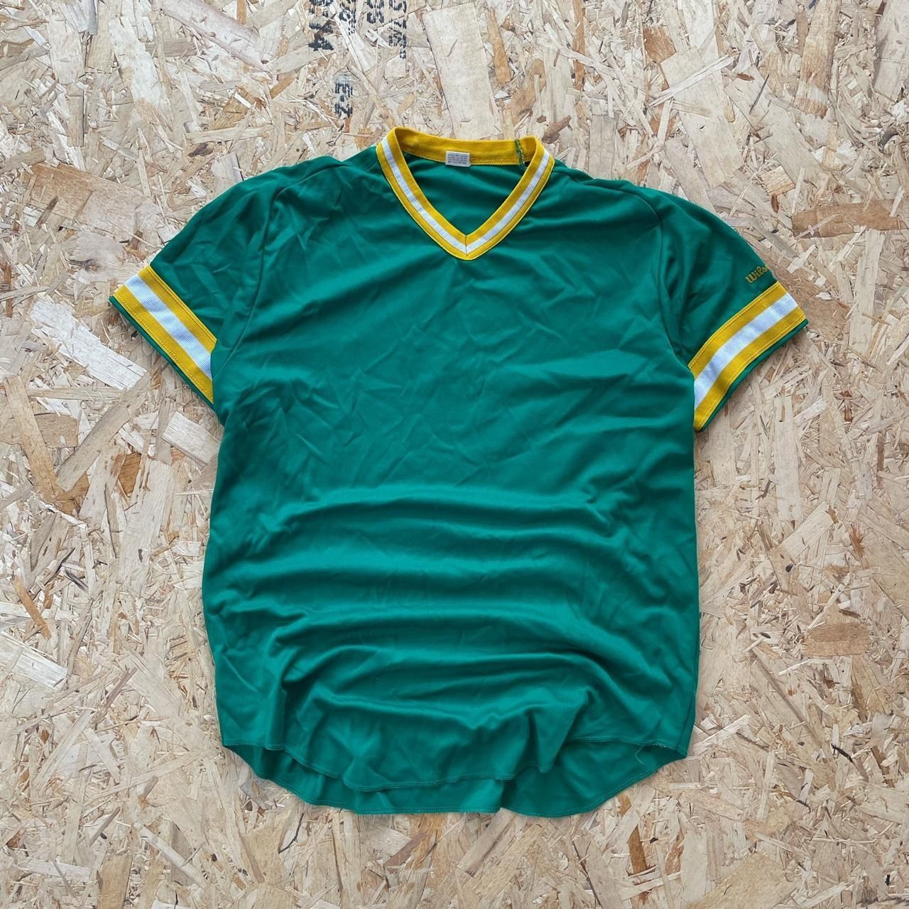 Vintage Vintage 70s Wilson Banana Baseball Jersey Size US L / EU 52-54 / 3 - 6 Thumbnail