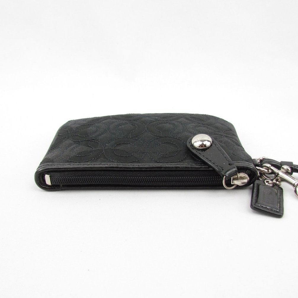 Coach Coach Quilted Black Wristlet w/Hangtag Size ONE SIZE - 6 Thumbnail