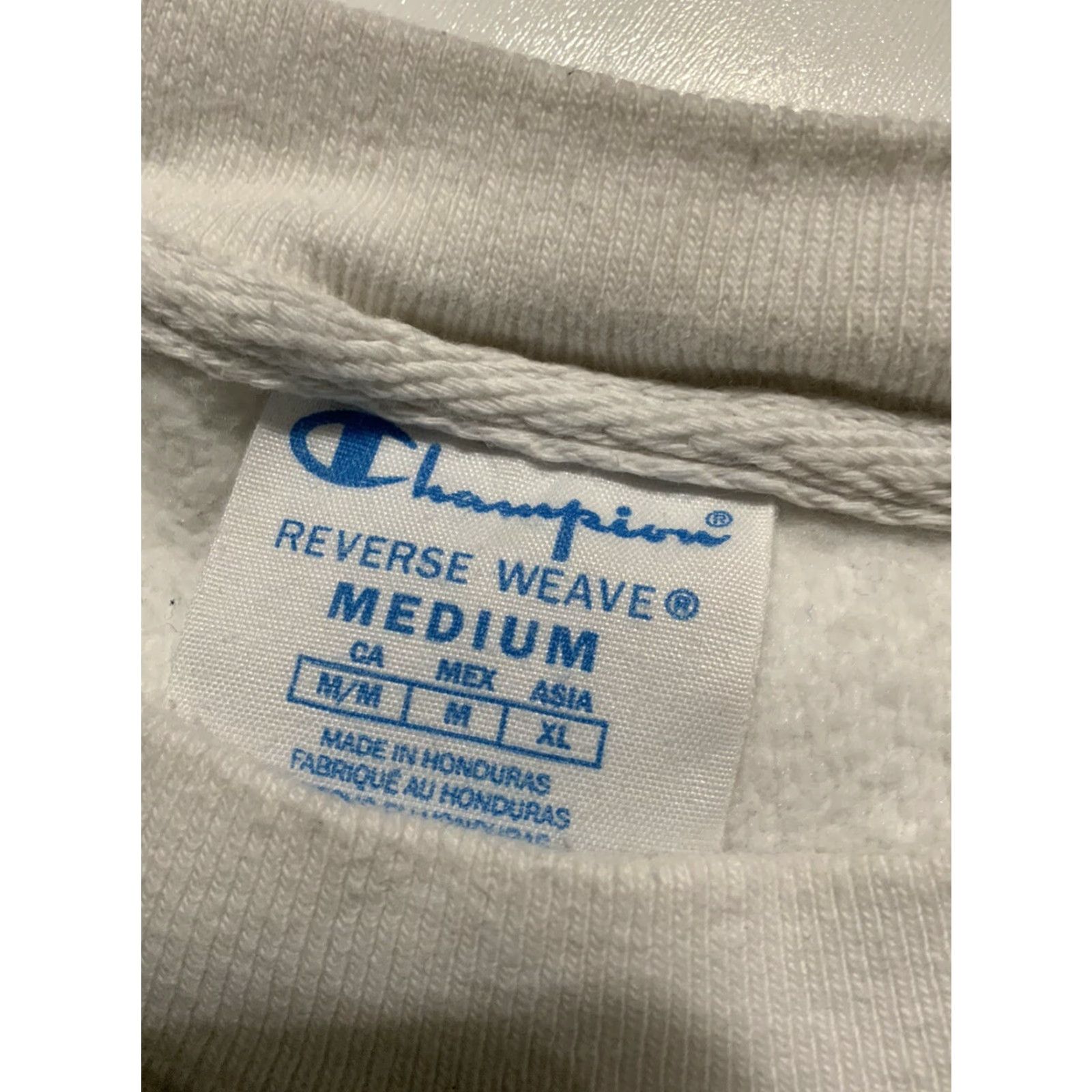 Champion Champion Reverse Weave Sir Kensington’s Better Every Bite Crewneck Sweatshirt M White Mens Sweatshirt Reversible Pullover Vintage? Size US M / EU 48-50 / 2 - 6 Thumbnail