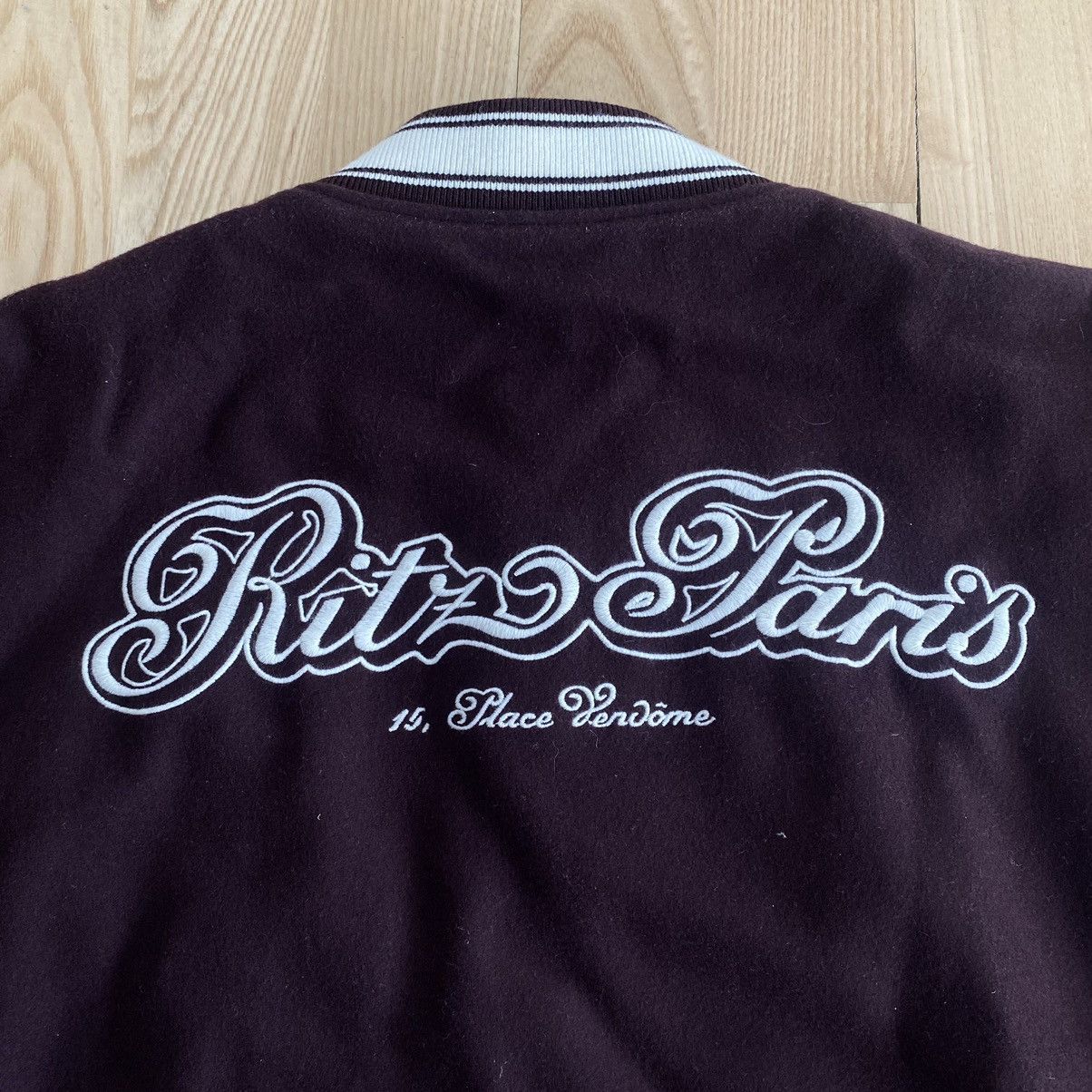 Frame Ritz Carlton Paris Frame Varsity Bomber Jacket Coat Size US XL / EU 56 / 4 - 12 Thumbnail