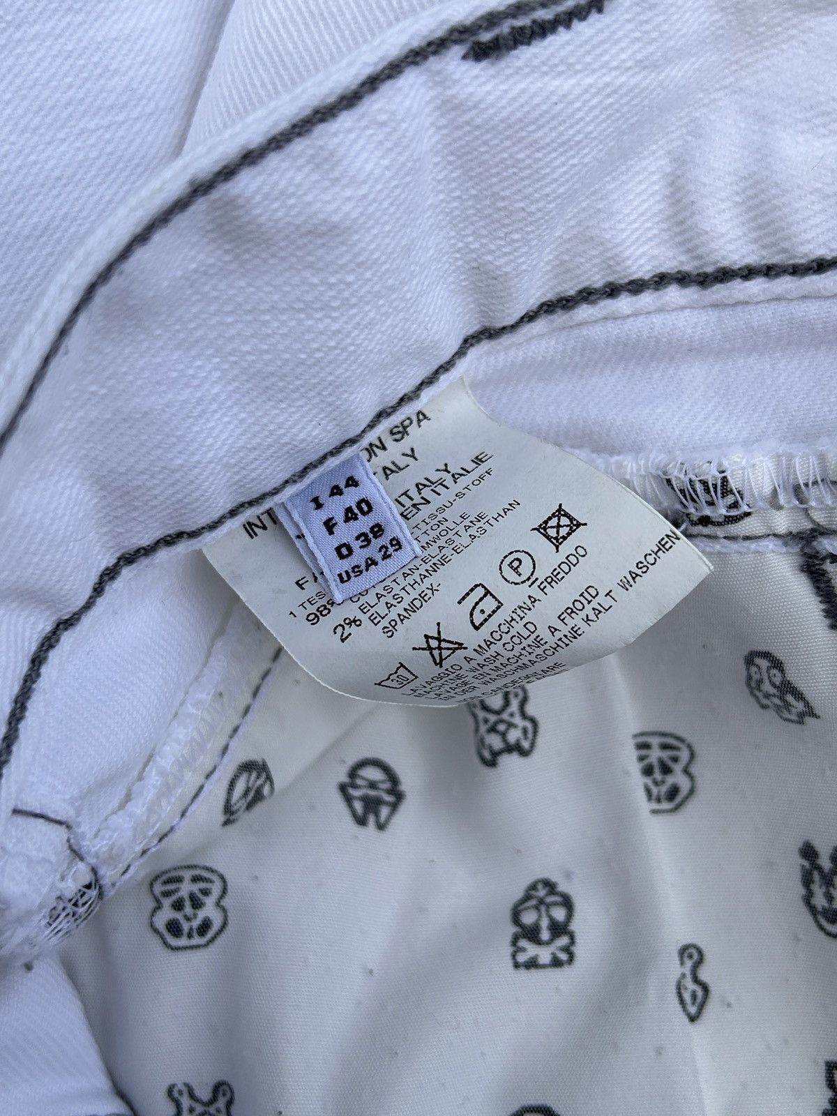 Marithe + Francois Girbaud Vintage Marithe Francois Girbaud Flare Denim Jeans Size 30" / US 8 / IT 44 - 13 Thumbnail