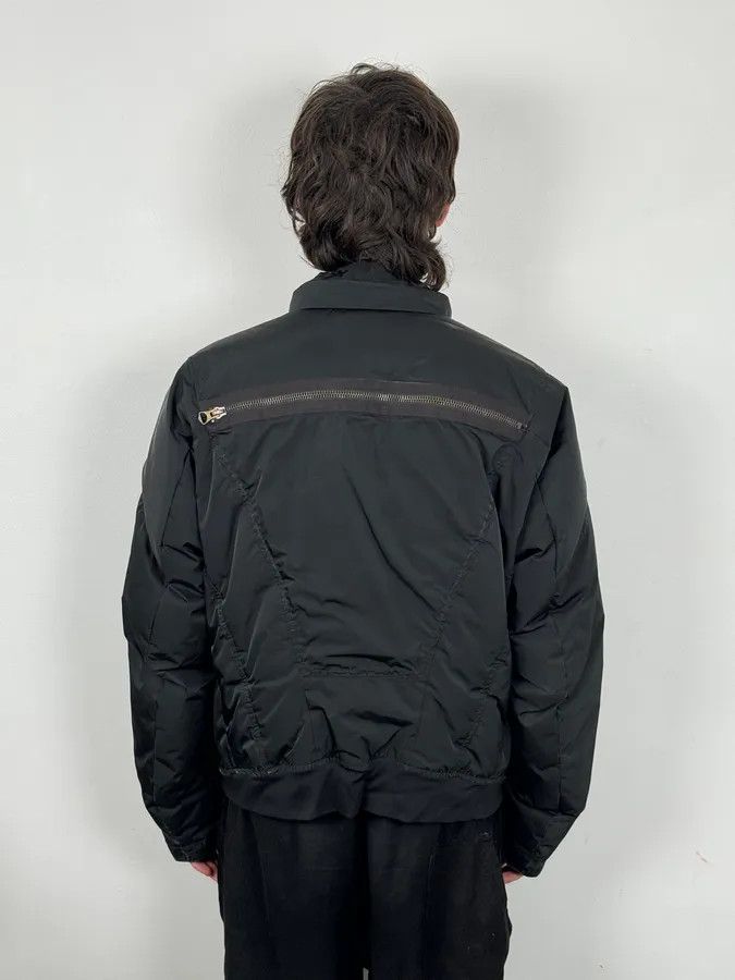 Marithe + Francois Girbaud AW2007 Marithé + François Girbaud Black Multi Zips Puffer Jacket Size US L / EU 52-54 / 3 - 4 Thumbnail