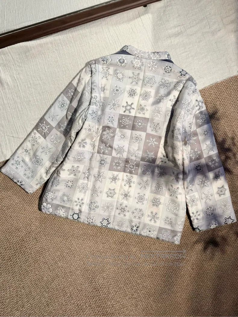 Hermes Hermes Margiela Era Winter Light Removable Silk Two-Sided Size XL / US 12-14 / IT 48-50 - 3 Thumbnail