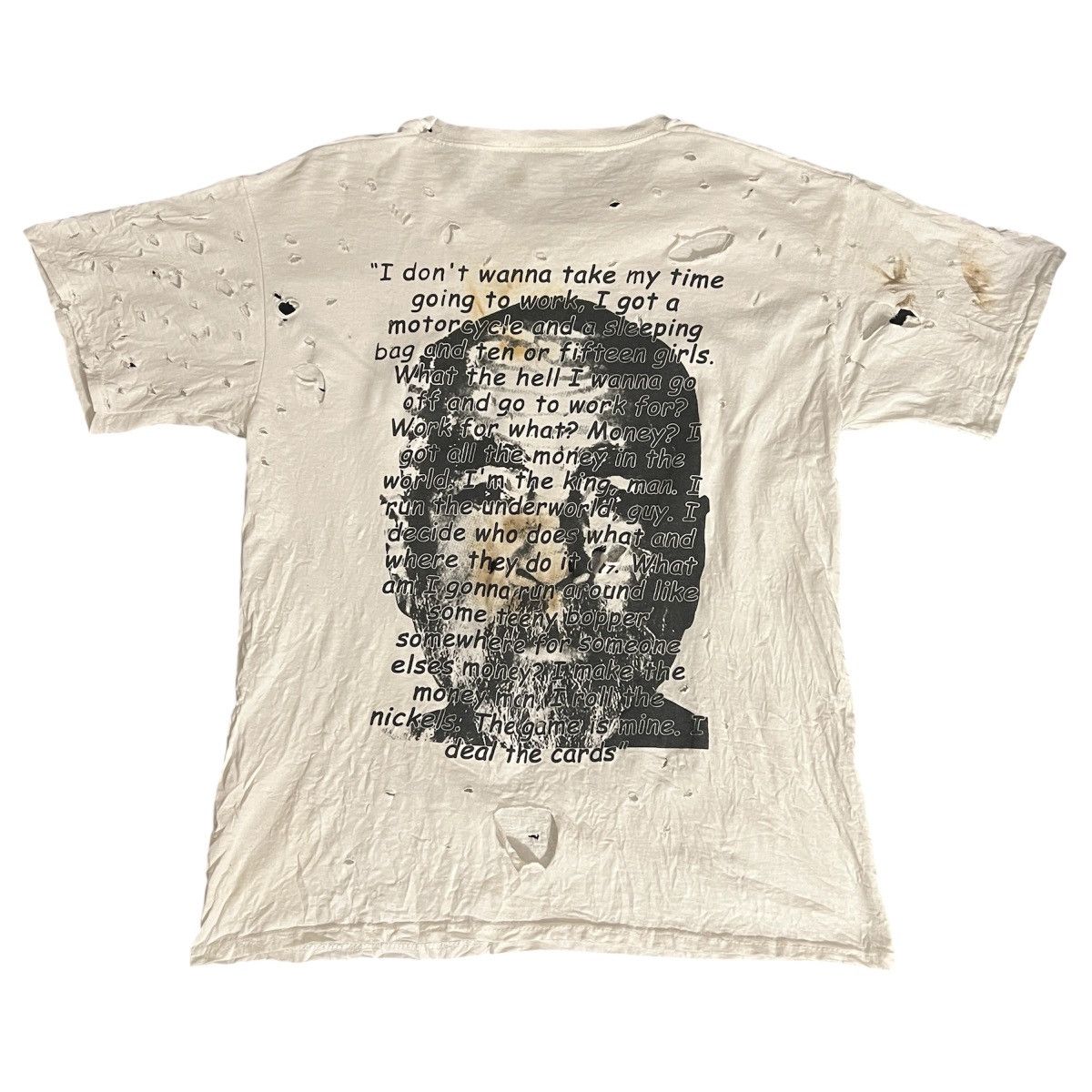 Other Charles Manson t-shirt print y2k merch distressed threshed Size US XL / EU 56 / 4 - 2 Thumbnail
