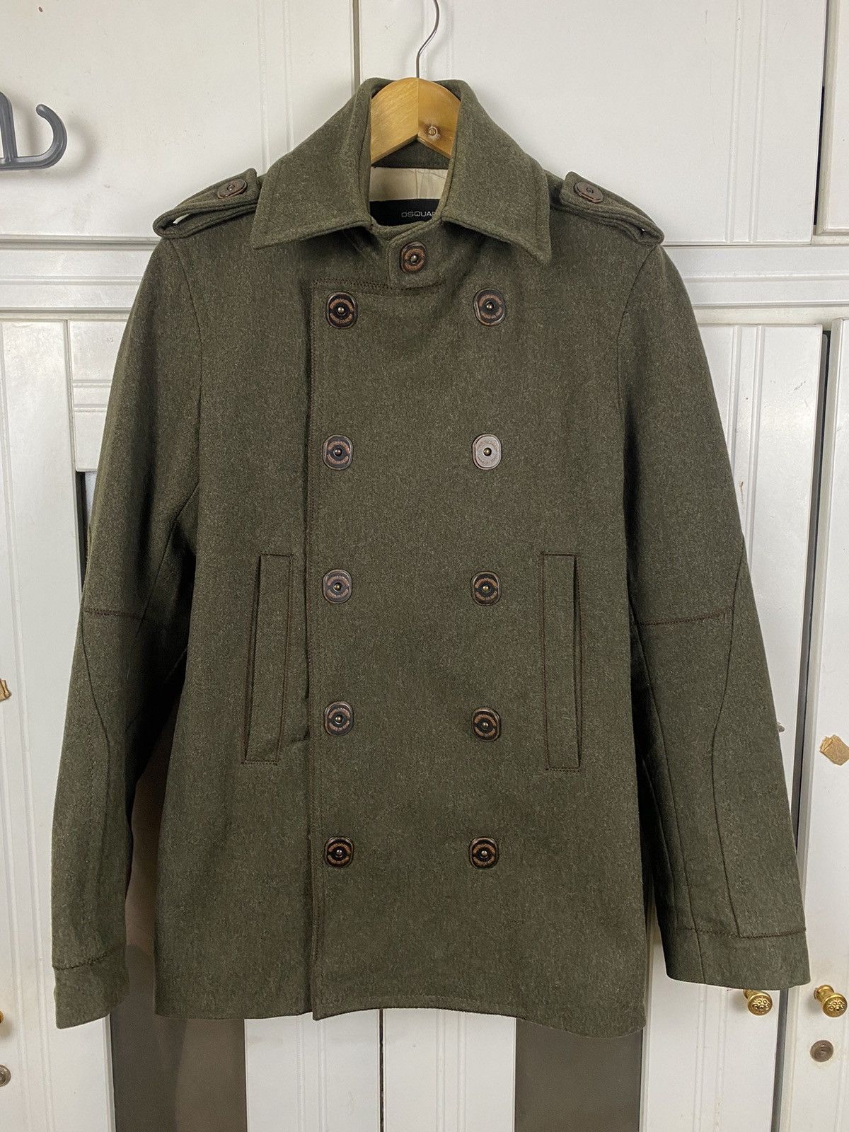 ✅️DSQUARED2 Wool Jacket Coat