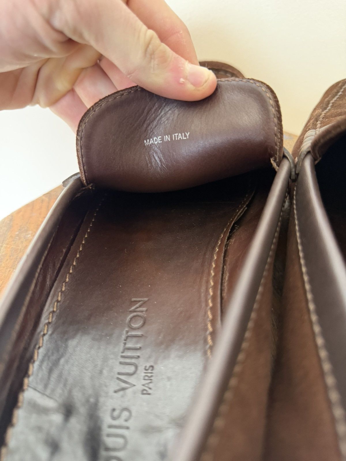 Louis Vuitton Vintage Louis Vuitton Suede Loafers Luxury Size US 10 / EU 43 - 11 Thumbnail