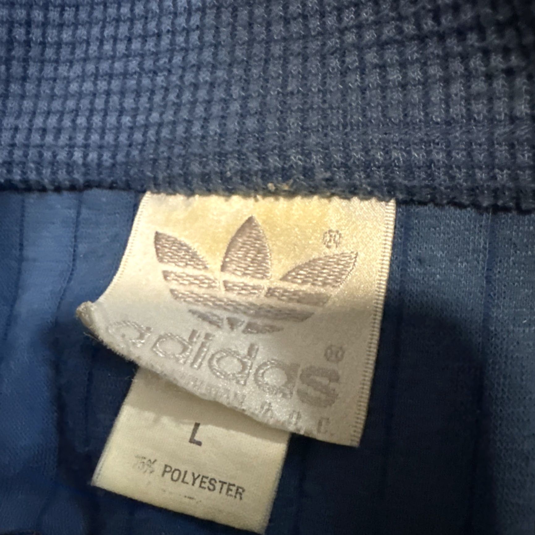 Adidas VINTAGE Adidas Quarter Zip Sweatshirt Sweatpants Suit Set Pullover Blue L Men Mens Size US L / EU 52-54 / 3 - 7 Thumbnail