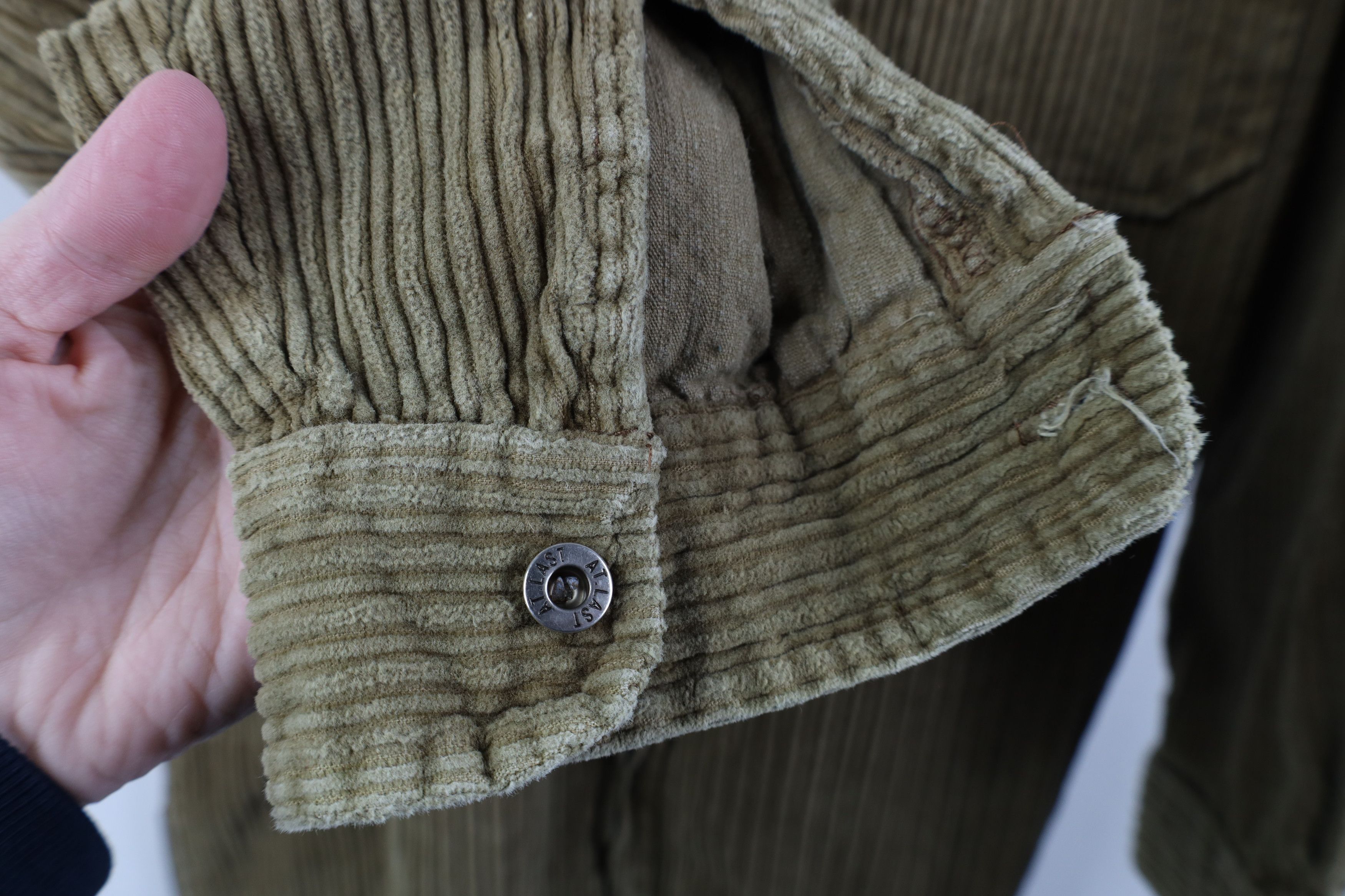 Vintage Vintage 90s Y2K Streetwear Babydoll Corduroy Shirt Jacket Size M / US 6-8 / IT 42-44 - 8 Thumbnail
