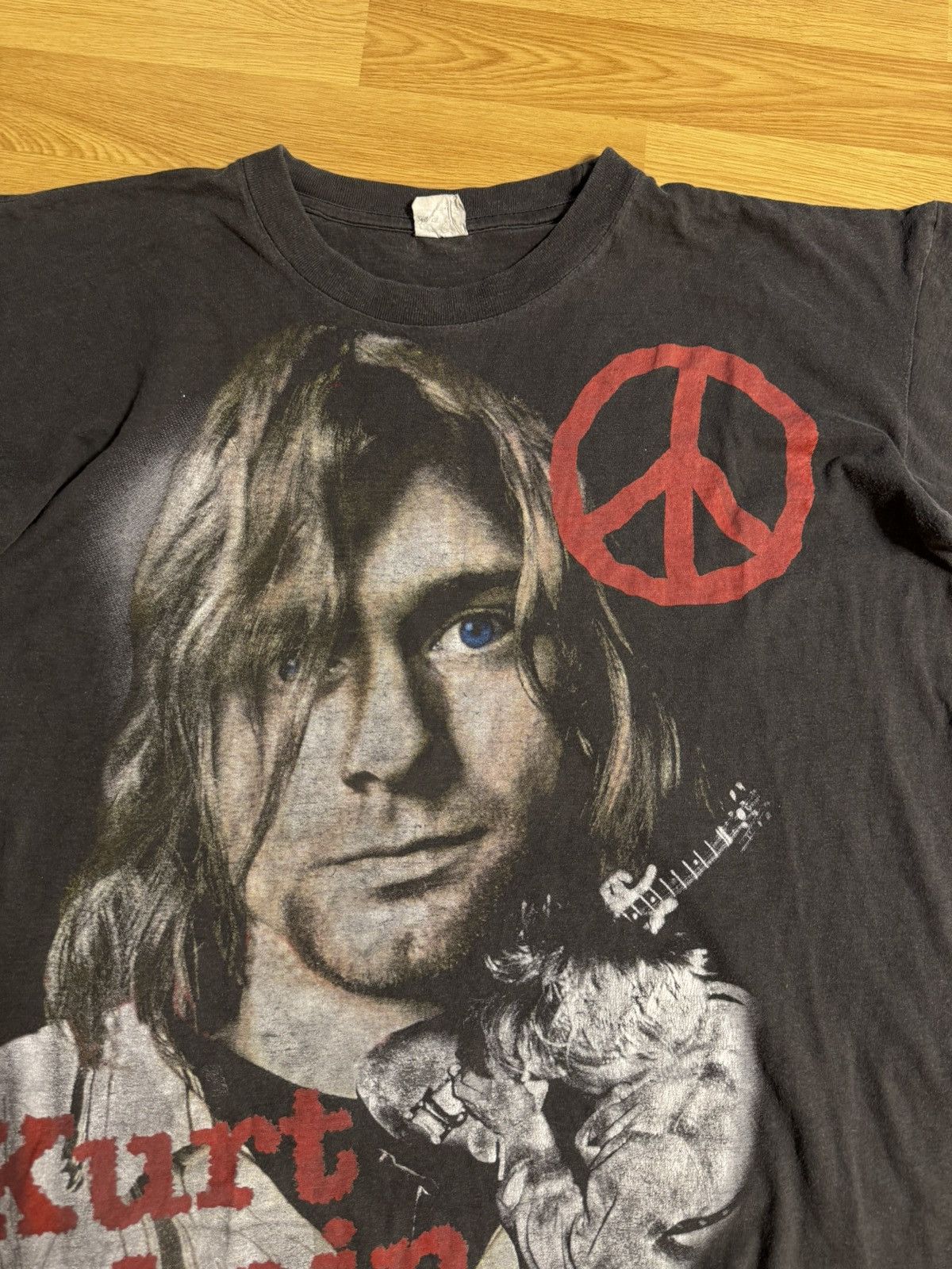 Band Tees Vintage Kurt Cobain Graphic Tee - Nirvana Band Shirt Size US M / EU 48-50 / 2 - 12 Thumbnail