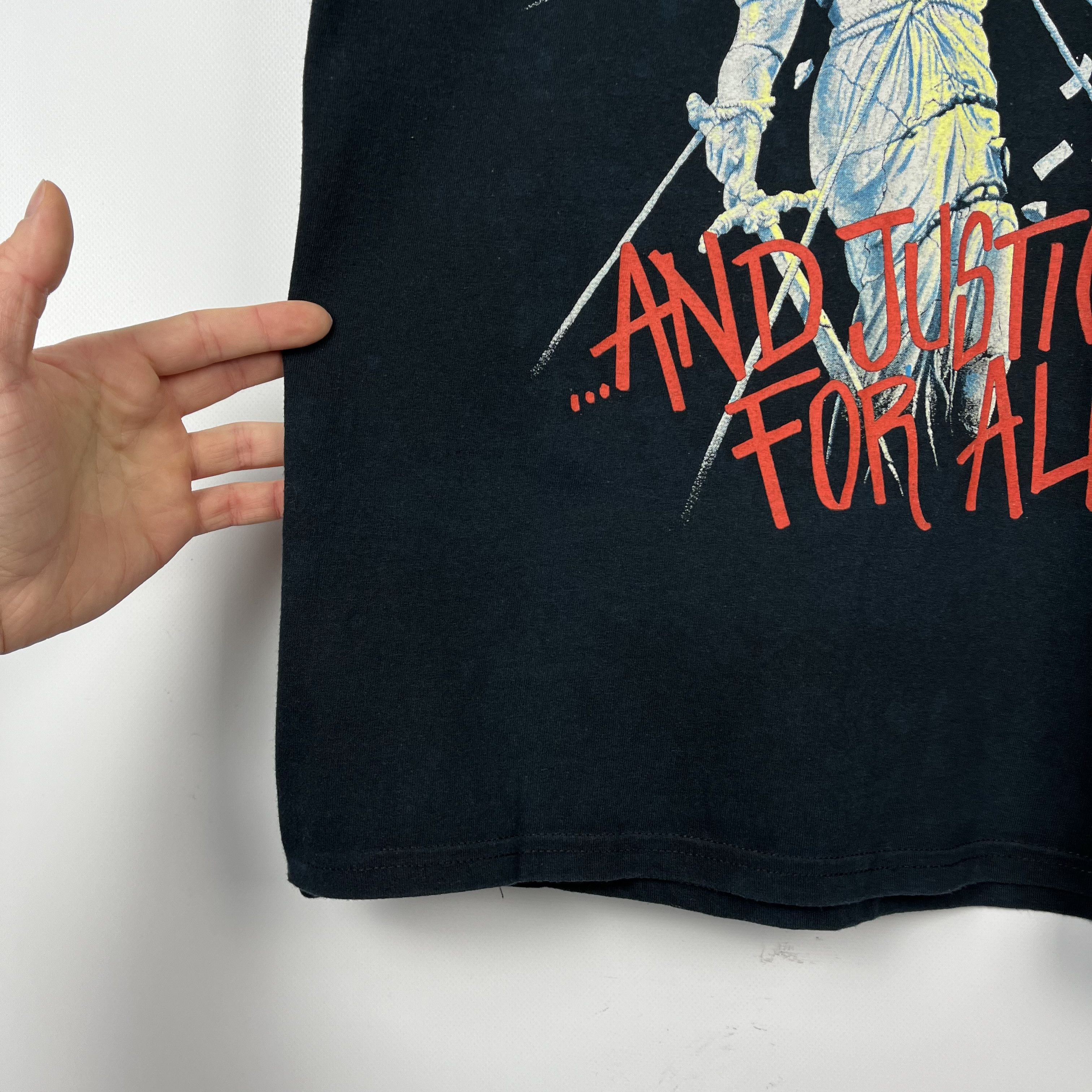 Band Tees Vintage Metallica And Justice For All Rock Band T Shirt 1994 Size US M / EU 48-50 / 2 - 13 Thumbnail