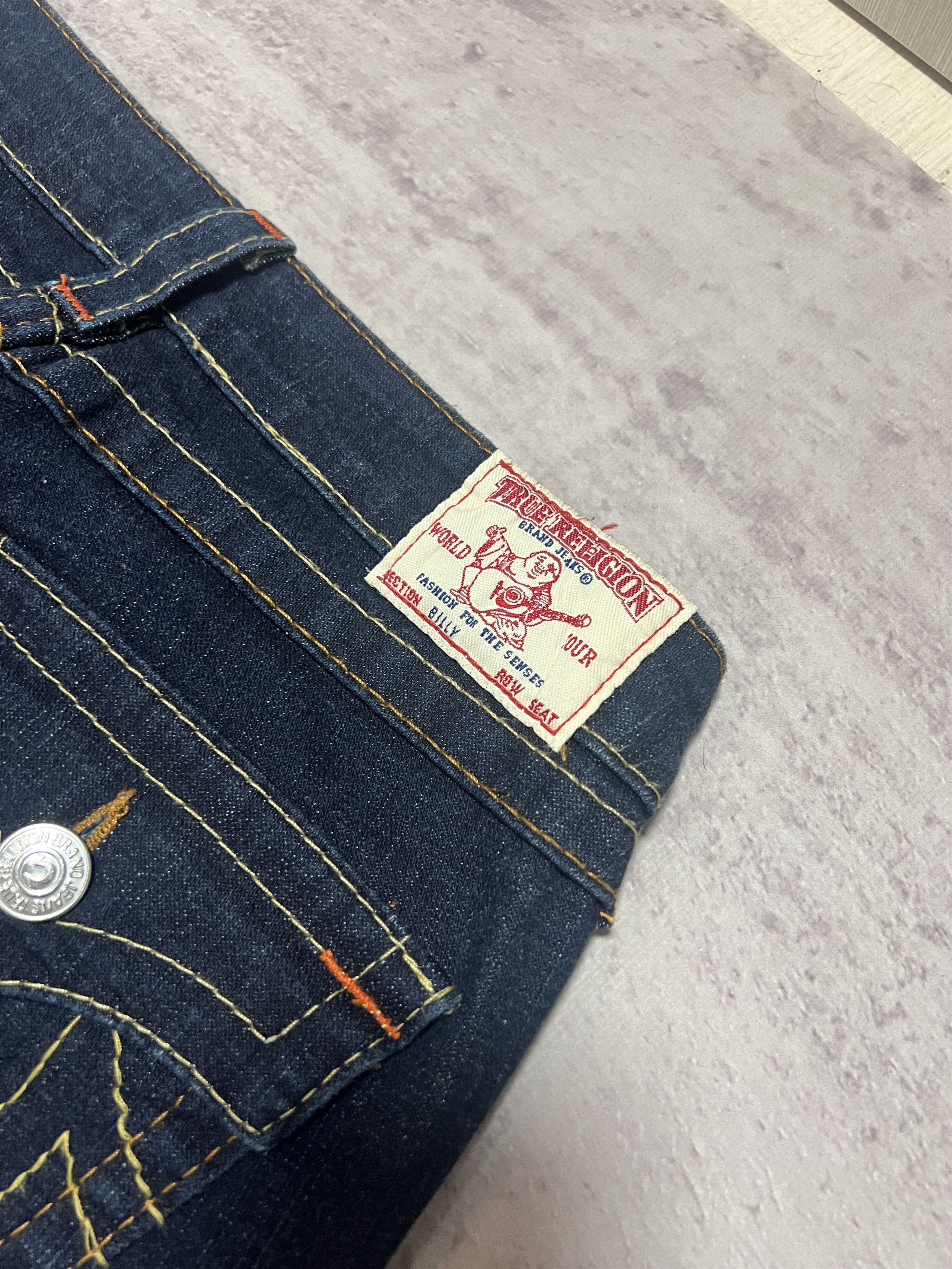 True Religion True Religion Y2K Vintage Billy denim jeans size 28 Size 28" / US 6 / IT 42 - 3 Thumbnail