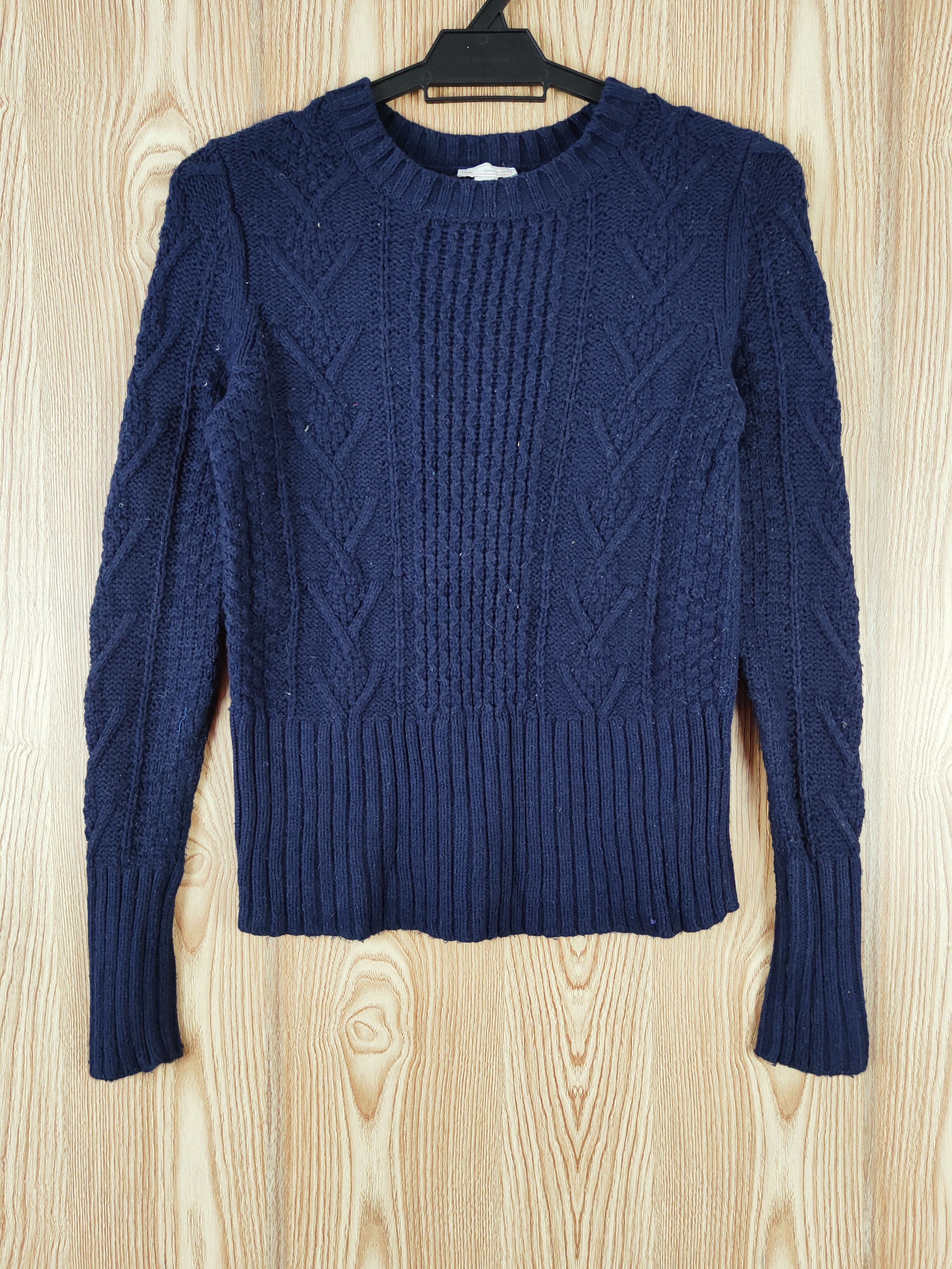Gap × Vintage Gap Navy Knitwear Crop Tops#W249 Size XS / US 0-2 / IT 36-38 - 1 Thumbnail