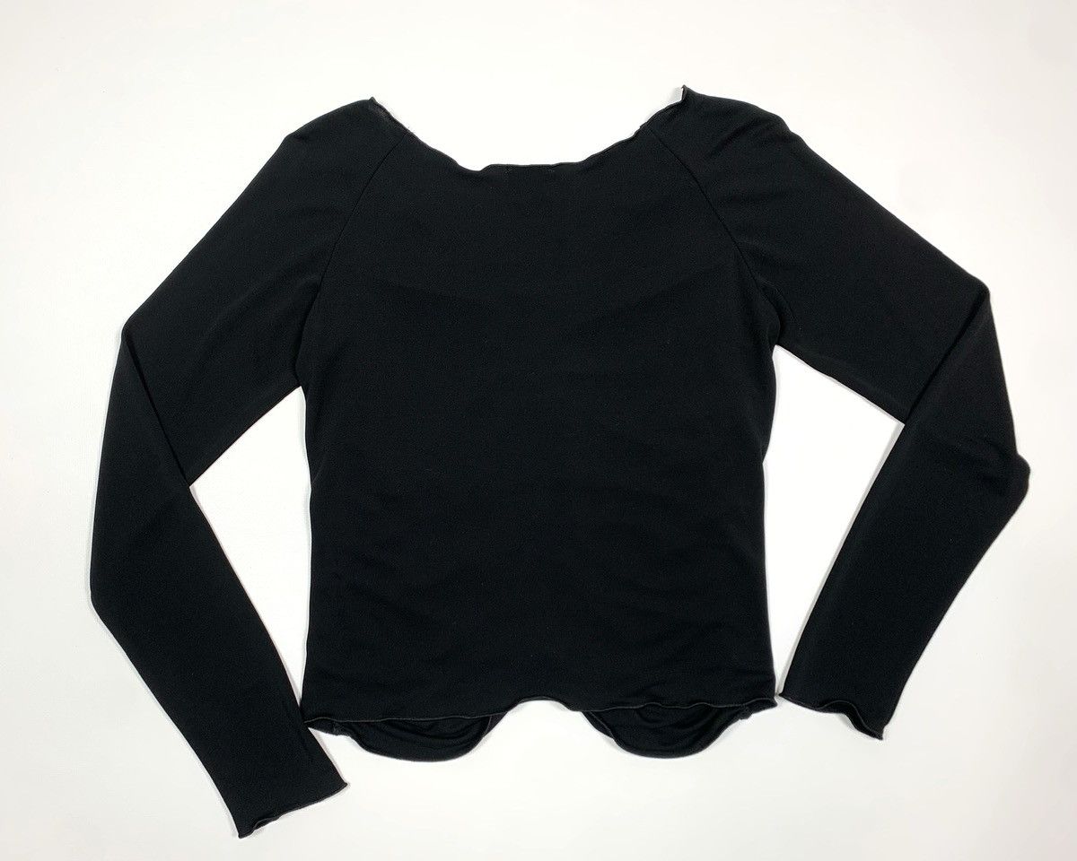 Armani Collezioni × Designer Armani Collezioni Tops Long Sleeve Black Size 44 Size S / US 4 / IT 40 - 11 Thumbnail