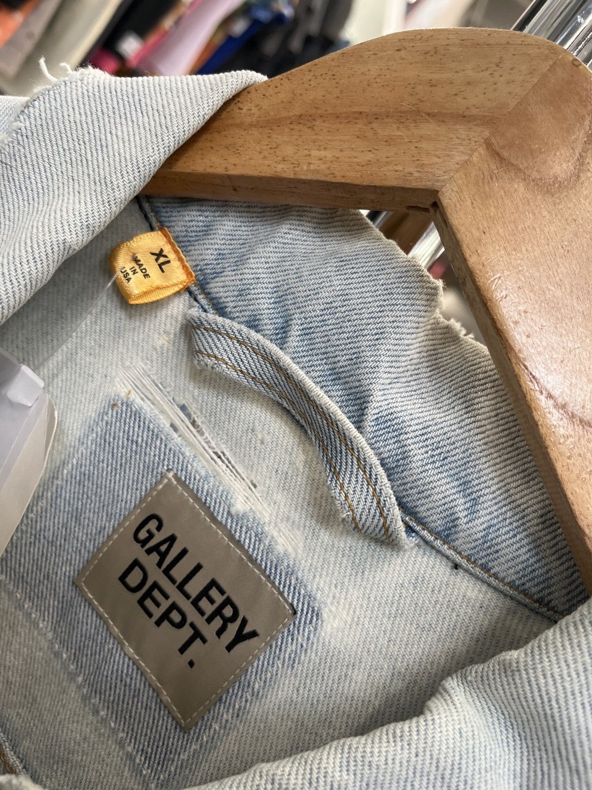 Gallery Dept. Gallery dept vintage andy denim jacket Size US XL / EU 56 / 4 - 3 Thumbnail