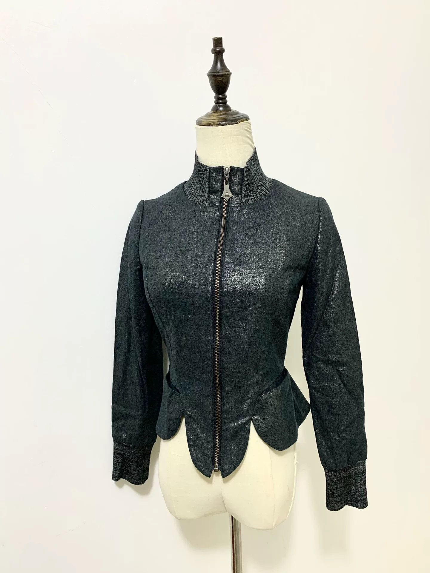 Vivienne Westwood vivienne westwood black draped hem jacket Size S / US 4 / IT 40 - 1 Thumbnail