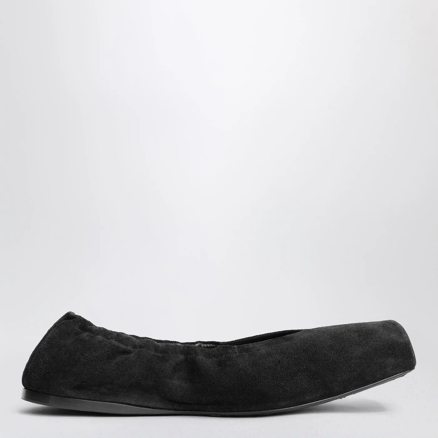 Alaia o1d2blof0426 Two-Tone Ballerina in Black Size US 10 / IT 40 - 1 Thumbnail
