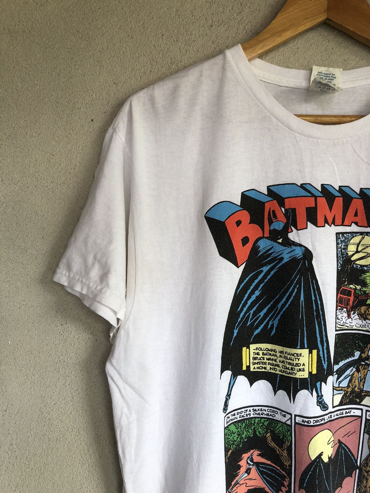DC Comics × Vintage Vintage Y2k Delta Proweight Batman Dc Comic Book Tee Size US L / EU 52-54 / 3 - 4 Thumbnail