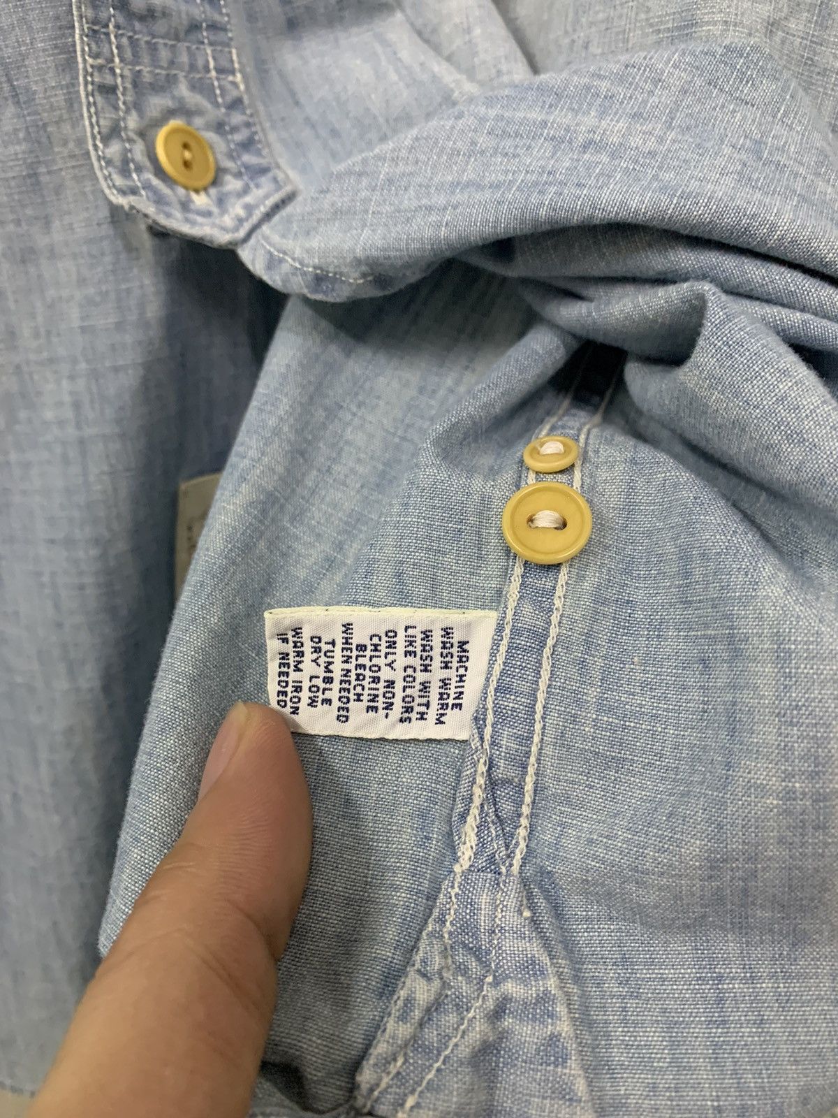 Ralph Lauren Ralph Lauren Workers Denim Shirt Size US M / EU 48-50 / 2 - 7 Thumbnail