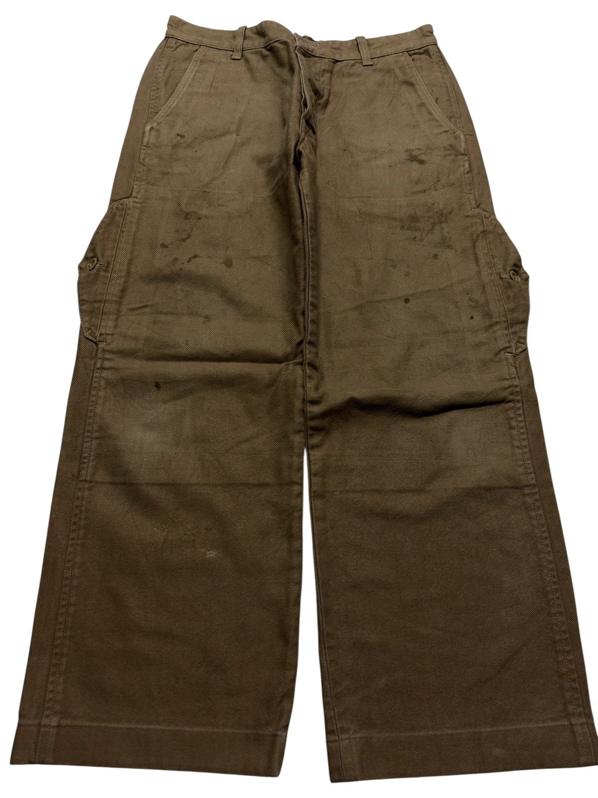 MasterPiece BAGGY WORKWEAR MASTERPIECE.CO POCKET PANTS MADE IN JAPAN Size US 29 - 1 Thumbnail