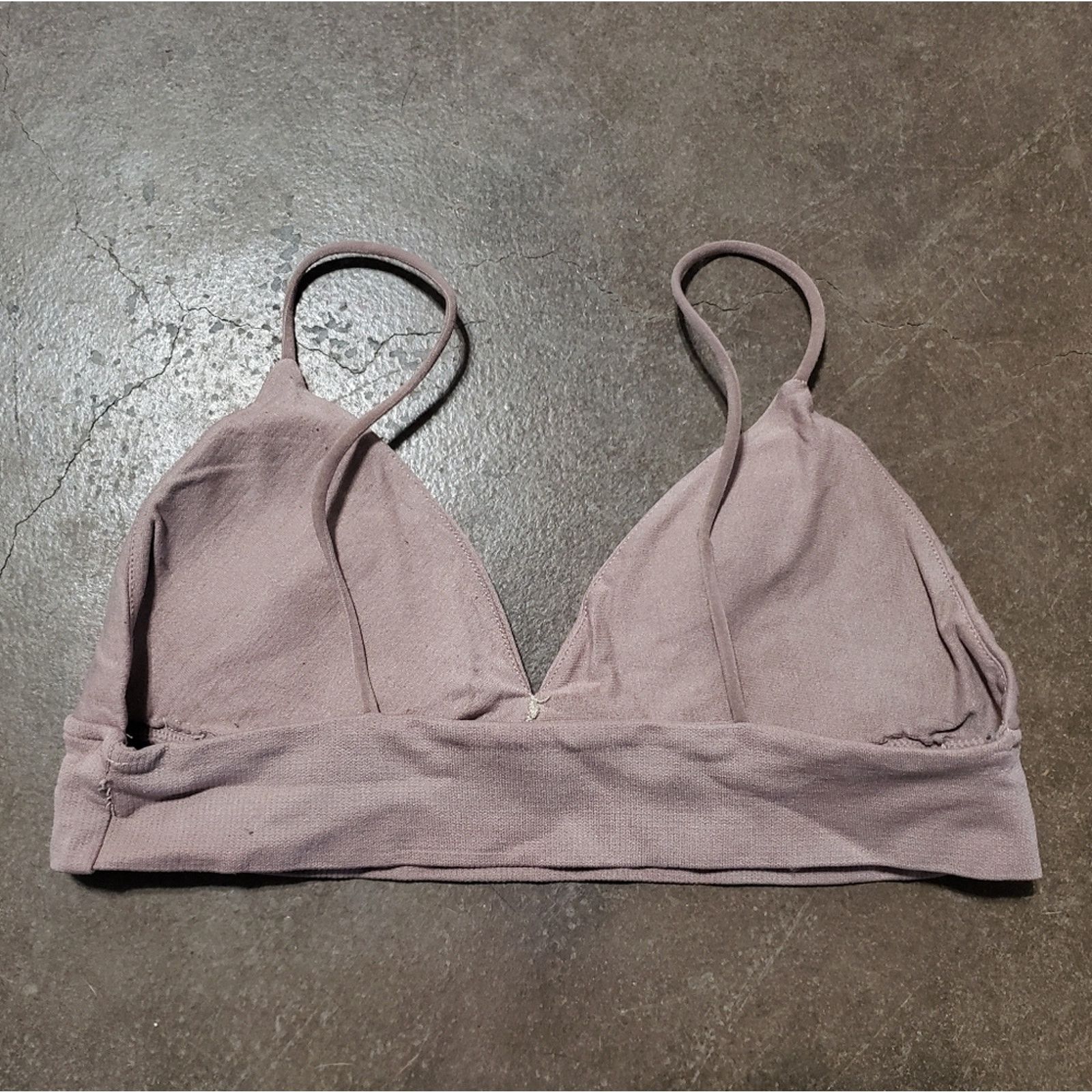 Other Light Chocolate V Cut Sport Bra Size ONE SIZE - 2 Thumbnail