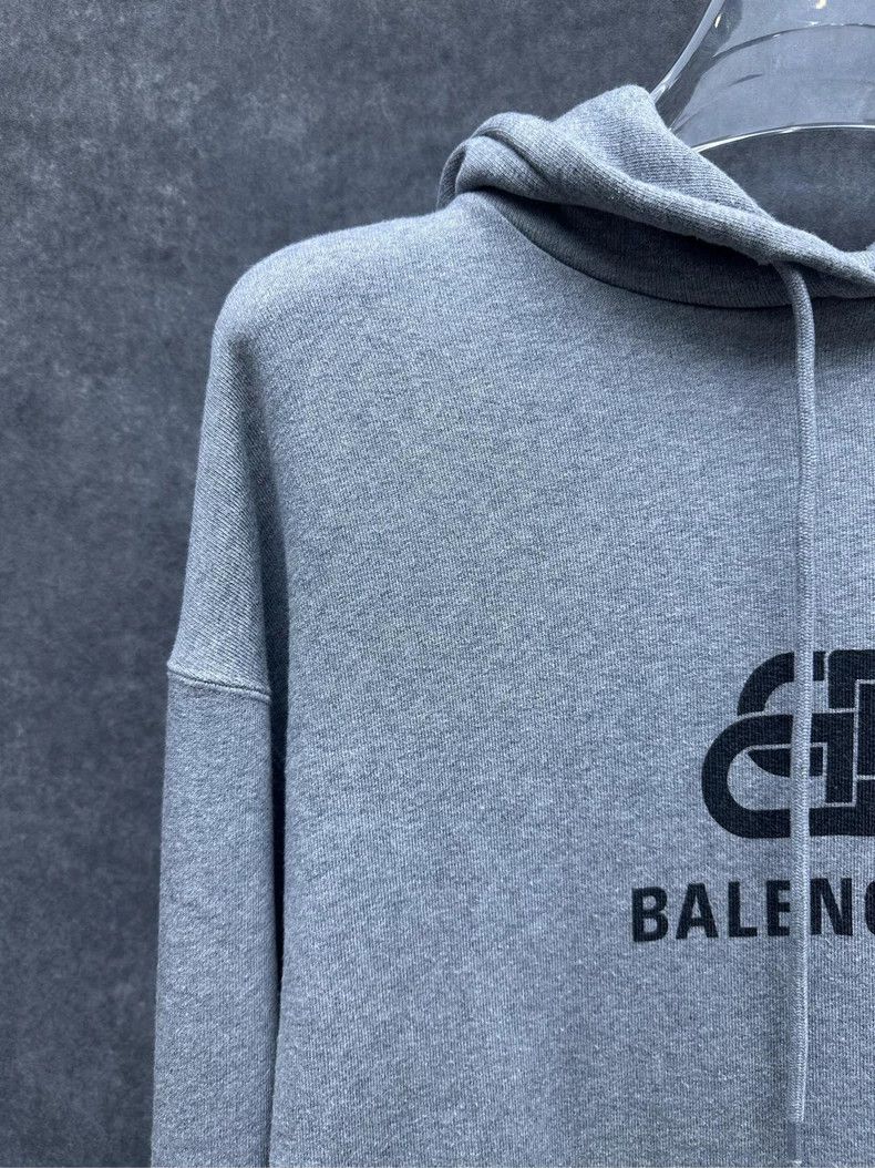 Balenciaga Balenciaga Lock hooded sweater printed logo Size US S / EU 44-46 / 1 - 6 Thumbnail