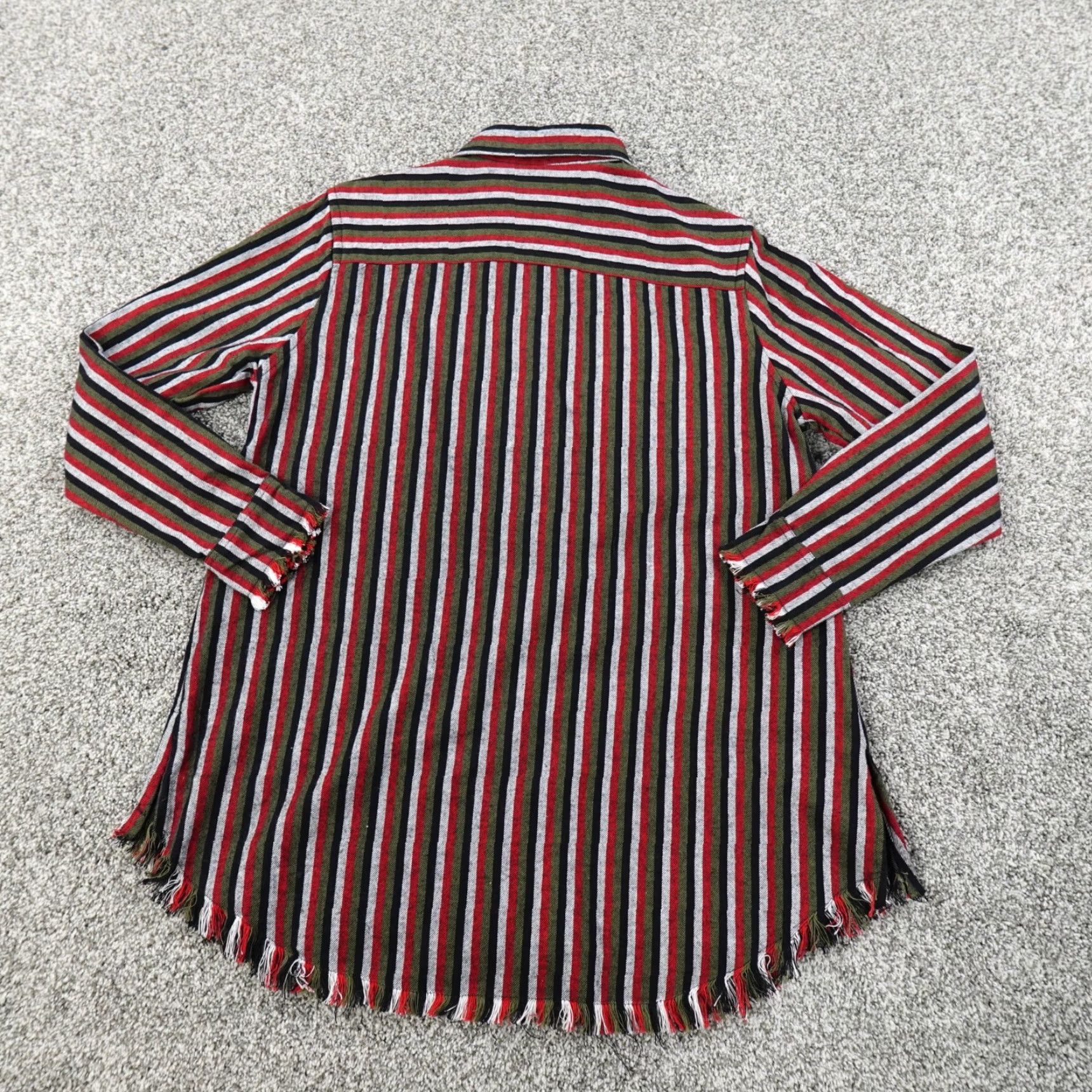 Vintage Western Shirt Women S Green Red Button Up Western Ranch Brushpopper Fray Retro Casual Workwear - Mens Womens Boys Girls Size S / US 4 / IT 40 - 6 Thumbnail