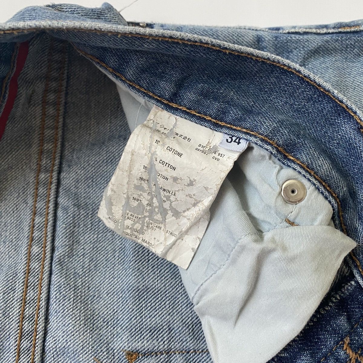 Prada Vintage Prada Classic Fit Jeans Size US 34 / EU 50 - 5 Thumbnail
