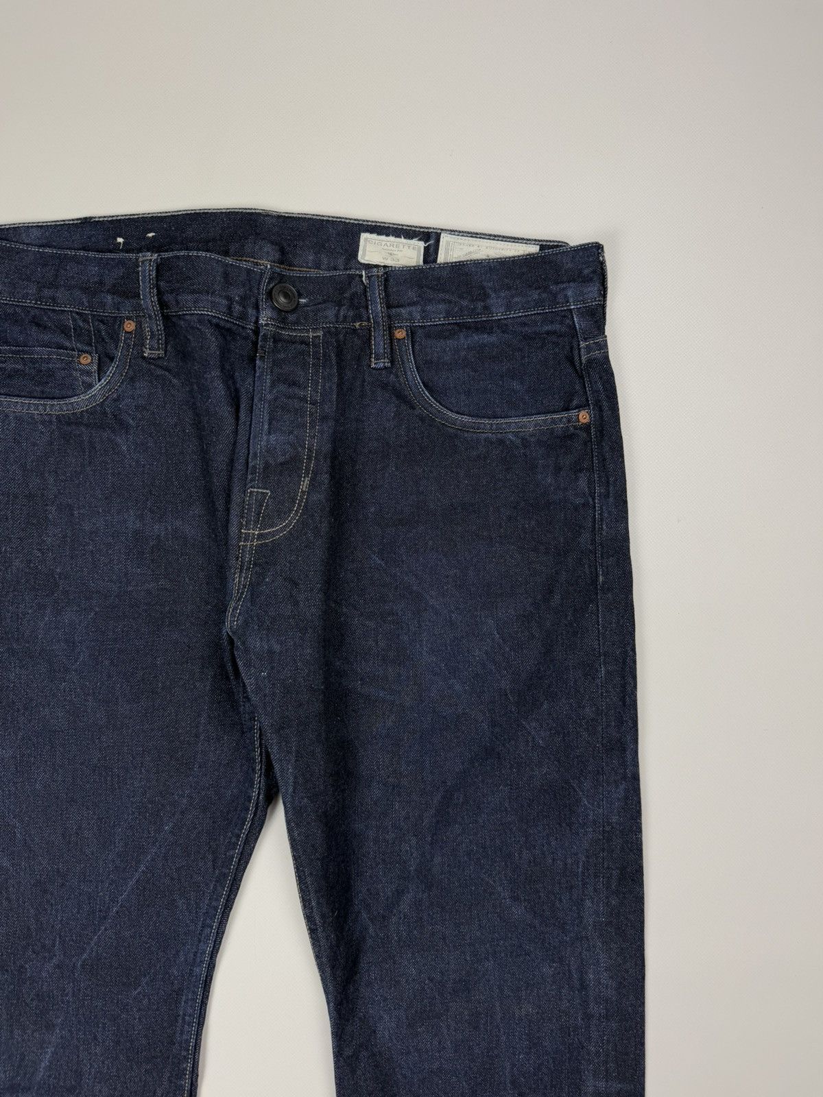 Allsaints × Japanese Brand Allsaints Clift Cigarette Selvedge Denim Skinny Fit Jeans Size US 33 - 7 Thumbnail