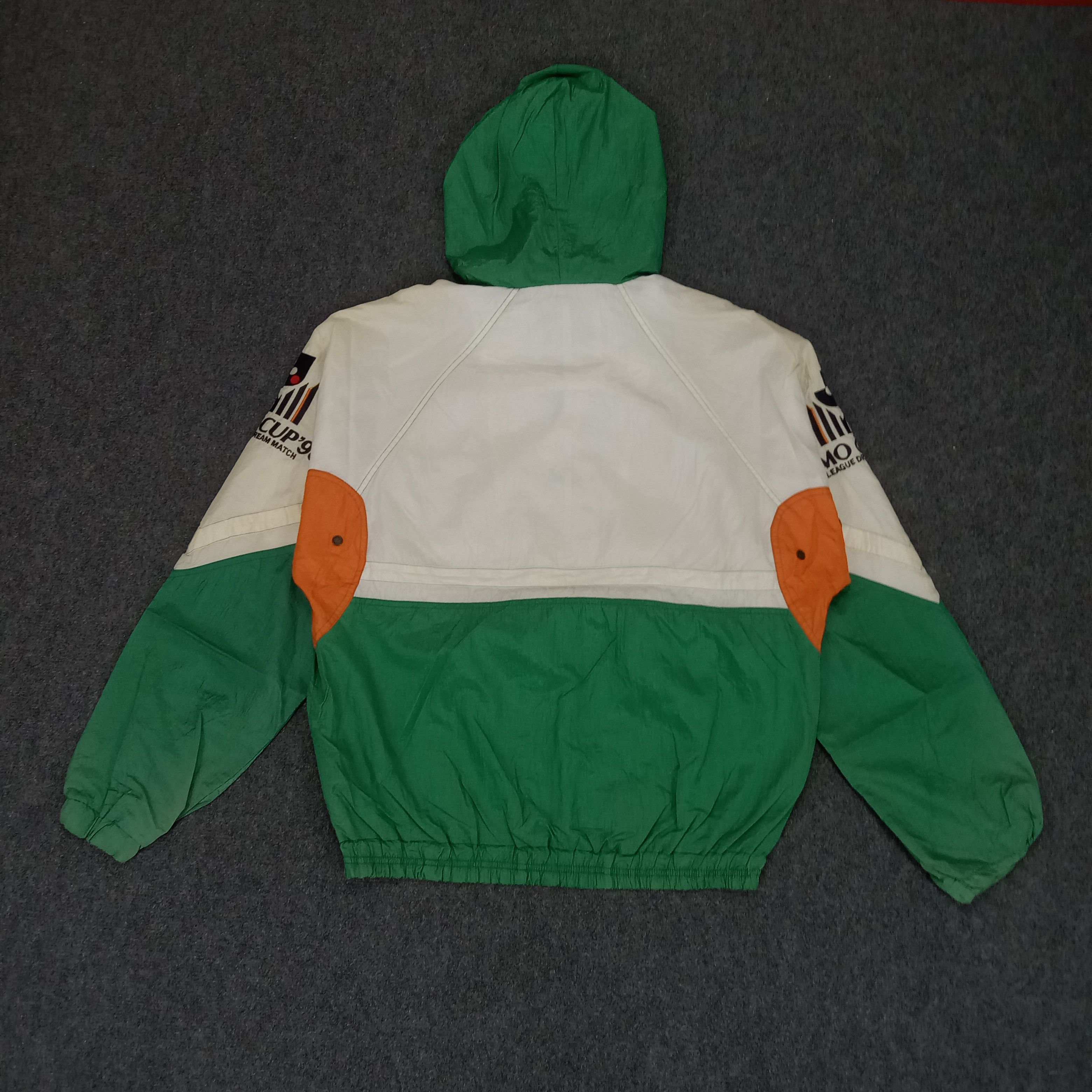 Japanese Brand × Vintage Jomo Cup 96 Japanese Soccer Sportswear Jacket Size US L / EU 52-54 / 3 - 6 Thumbnail