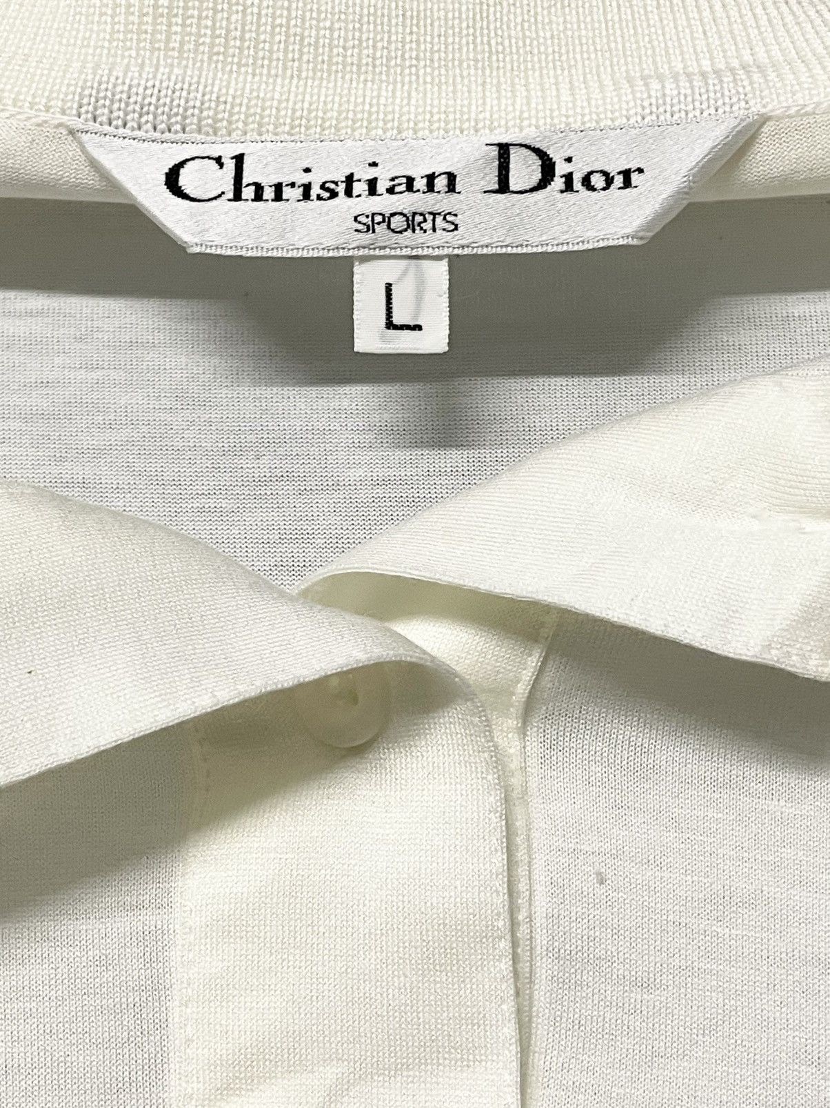 Christian Dior Monsieur Vintage Christian Dior Small Classic Embroidered Logo Polo Size US M / EU 48-50 / 2 - 11 Thumbnail