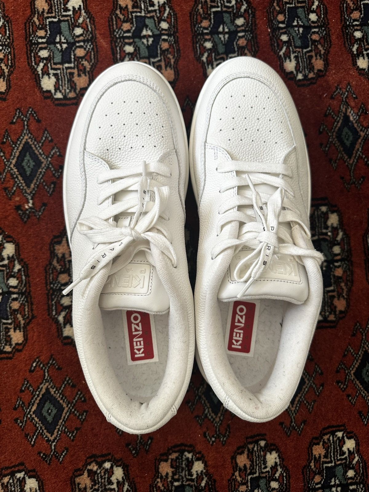 Kenzo Kenzo Pace Low-Top Trainers in White, UK 10 Size US 10 / EU 43 - 2 Thumbnail