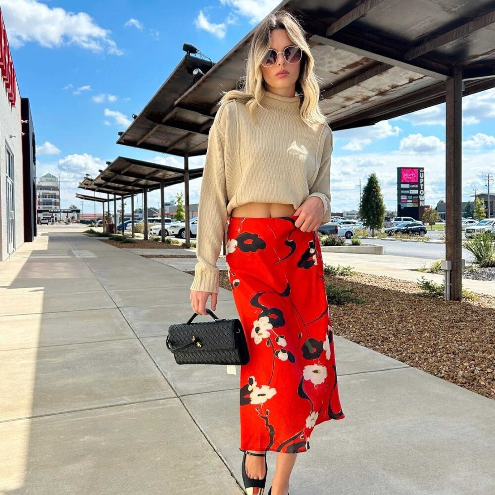 Zara ZARA Flowy Midi Skirt Size 34" / US 12 / IT 48 - 2 Thumbnail