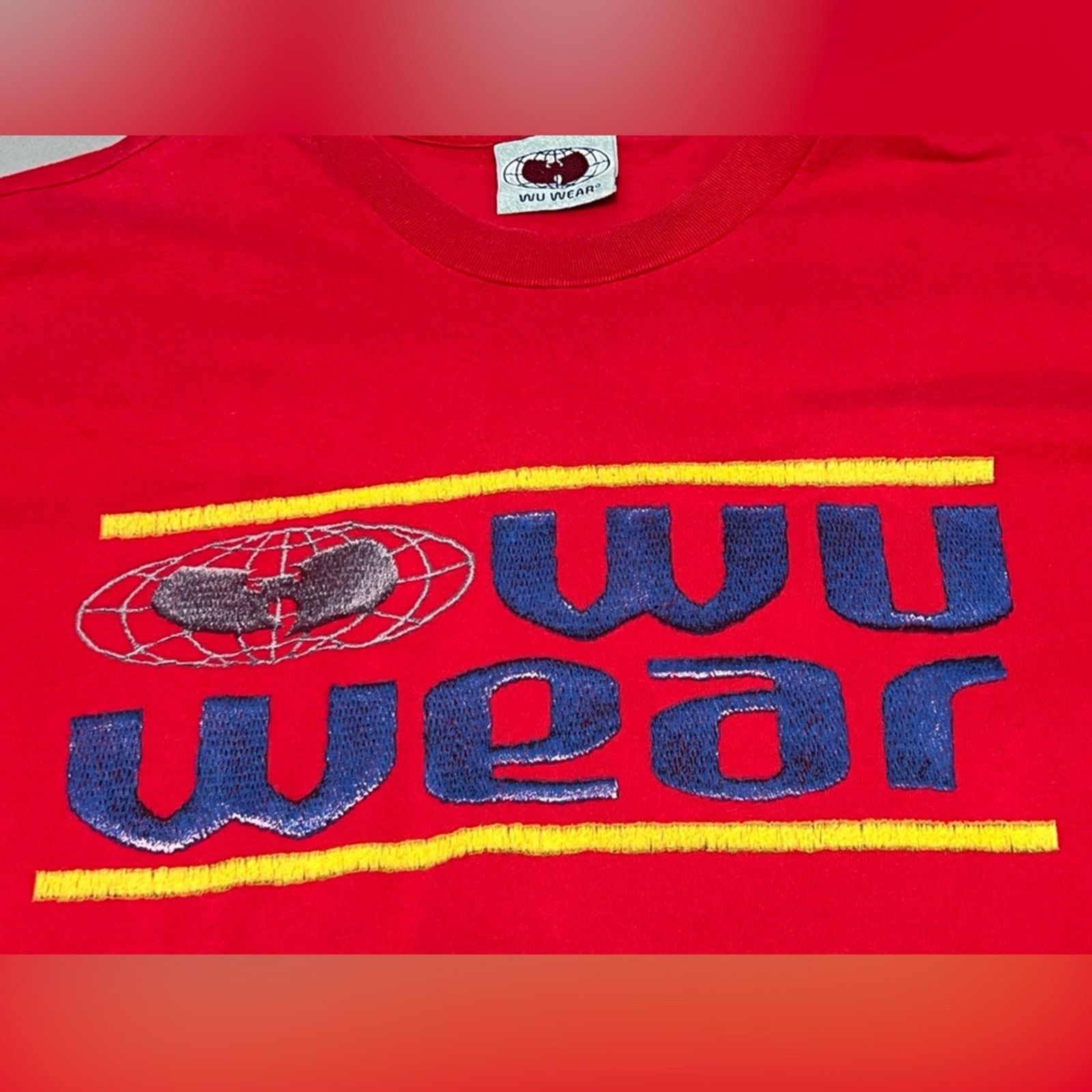 Vintage Wu Wear Wu Tang Clan Rap Tee 90s Made USA VTG CLEAN