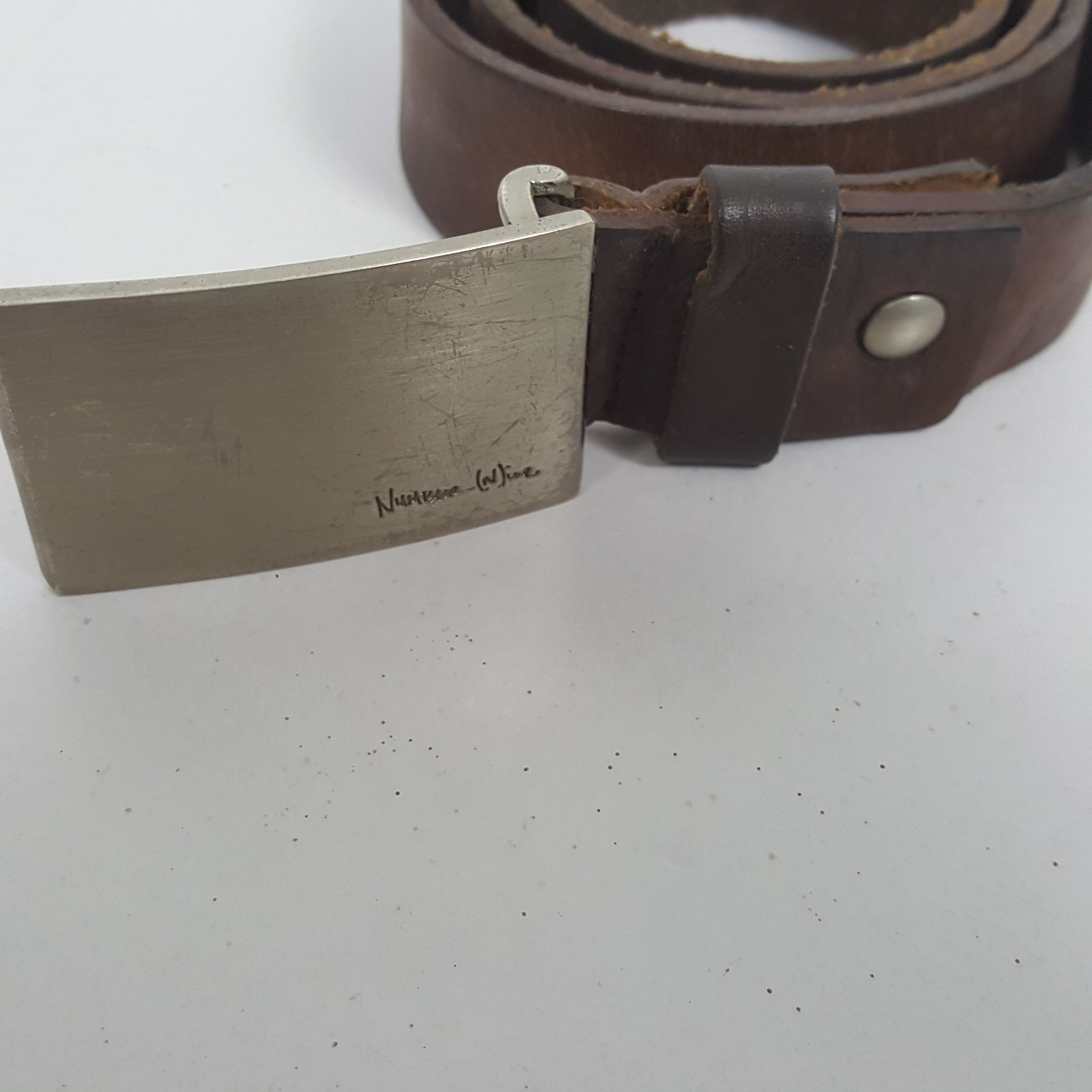 Designer × Japanese Brand × Vintage Vintage NUMBER (N)INE Japanese Fashion Brand Belt Size 36 - 2 Thumbnail