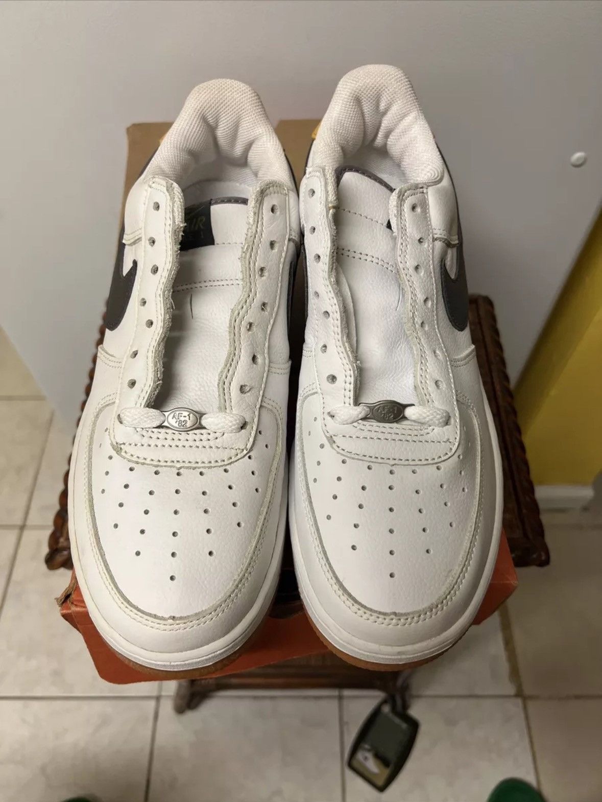 Nike 2002 Air Force 1 "Camper Green" SZ 9.5 RARE Size US 9.5 / EU 42-43 - 5 Thumbnail