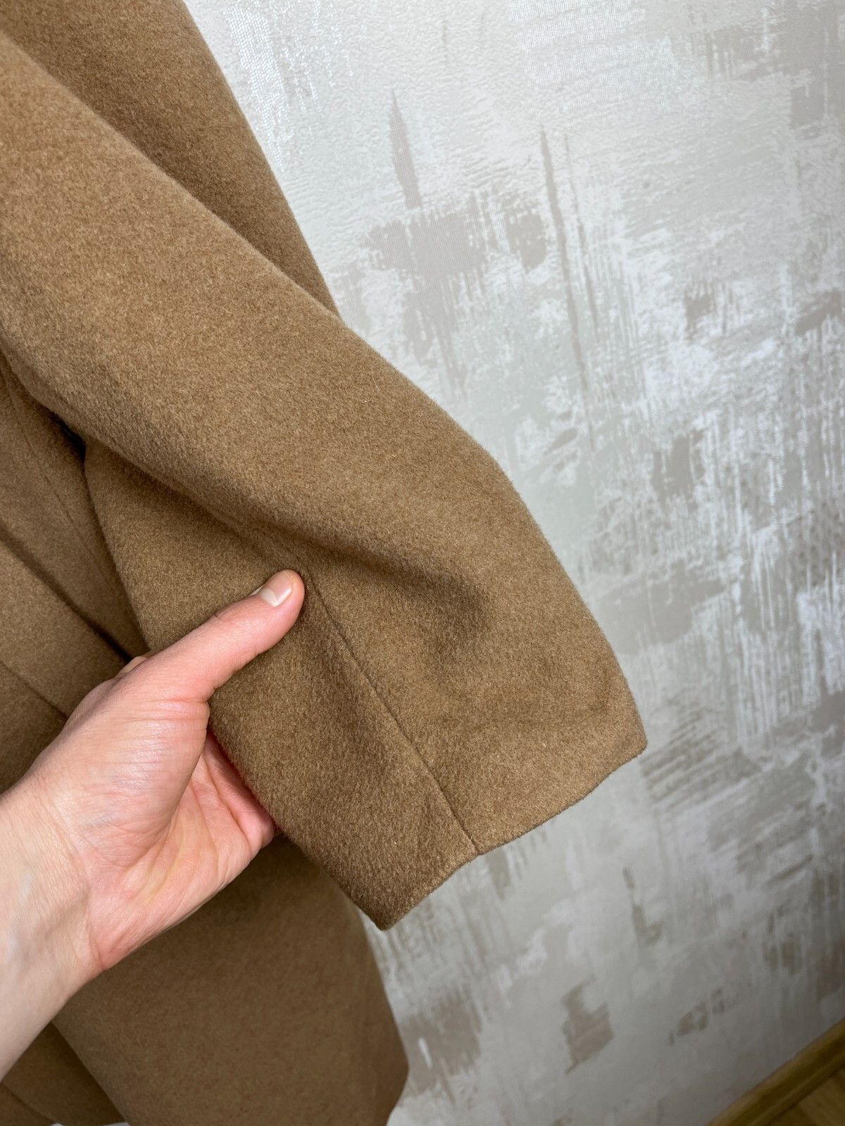 Aldo ALDO COLITTI Tessuti di Fabio Bertone Wool Cashmere Coat Size US XL / EU 56 / 4 - 9 Thumbnail