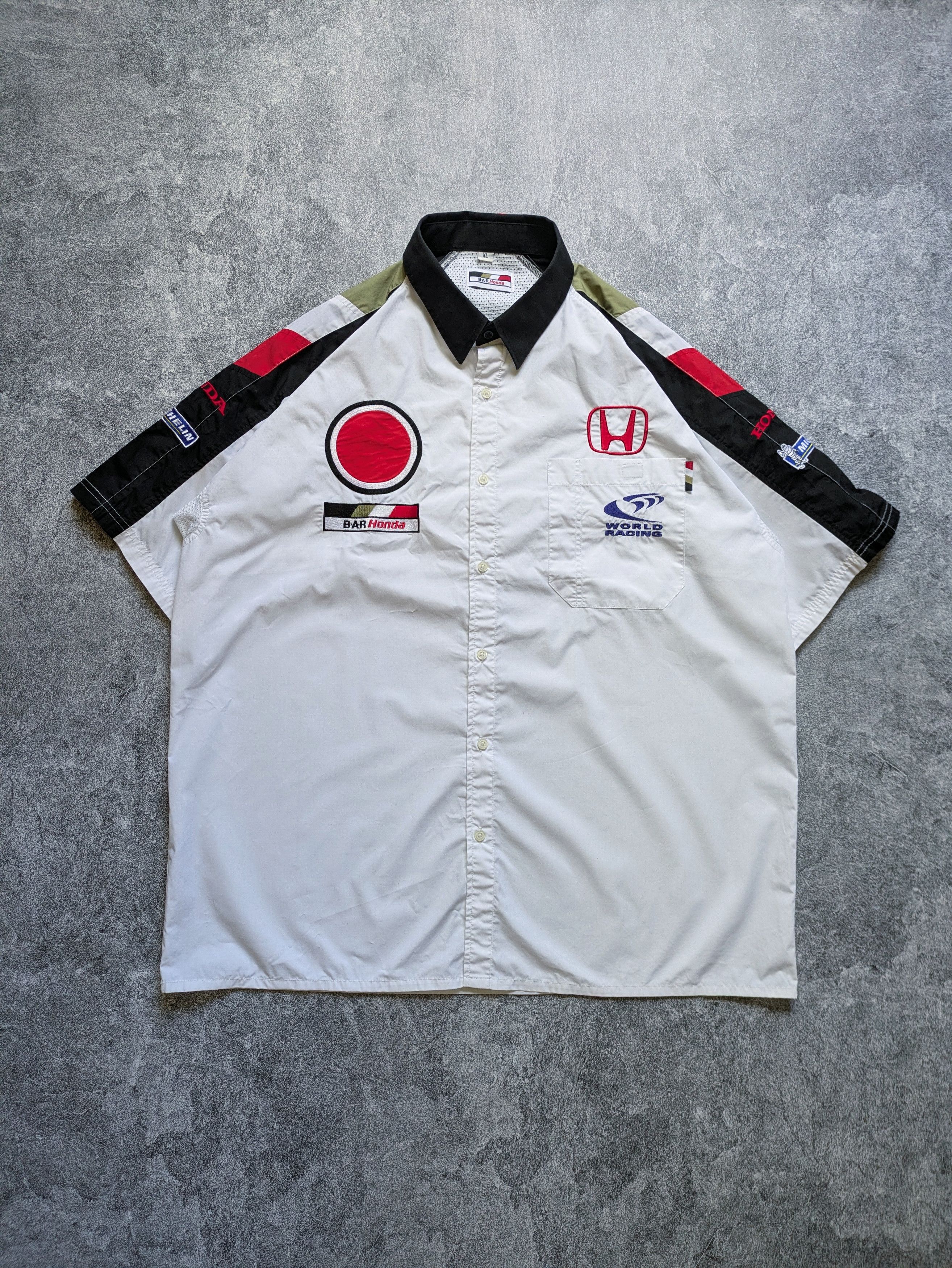 Honda Vintage Honda Bar Racing Formula 1 Work Shirt | Grailed