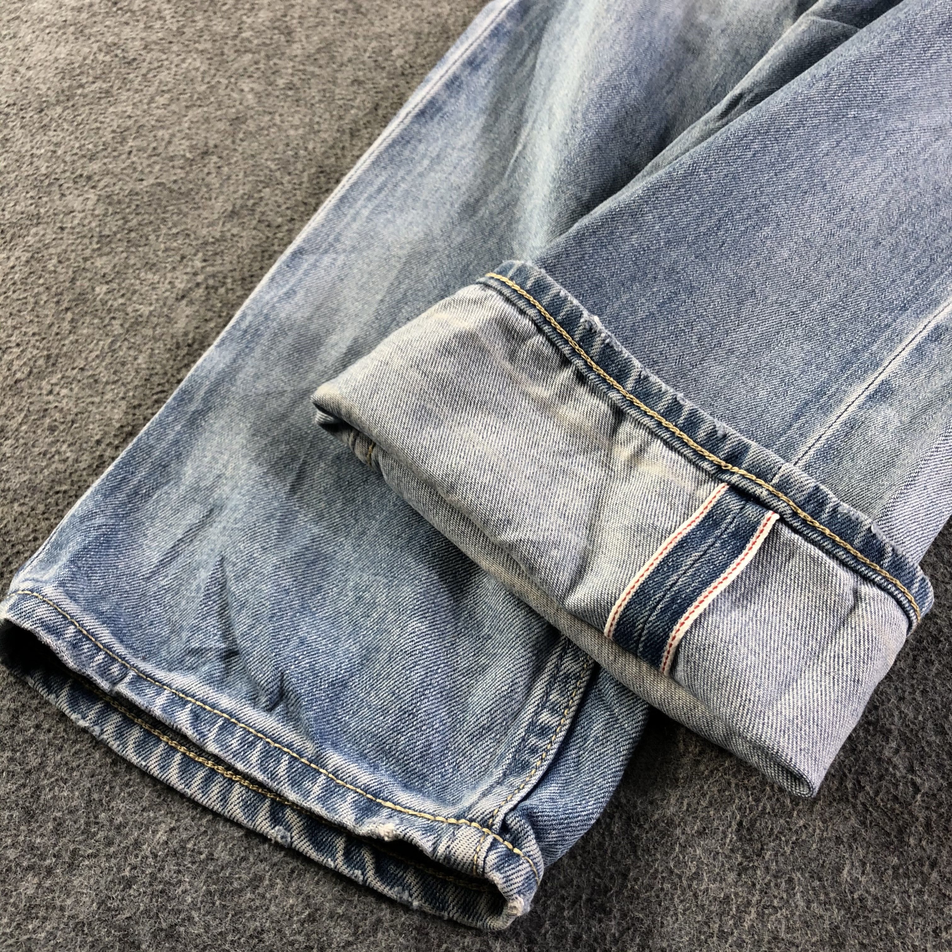 SHIPS Vintage Light Wash Ships Redline Jeans-J2947 Size US 31 - 5 Thumbnail