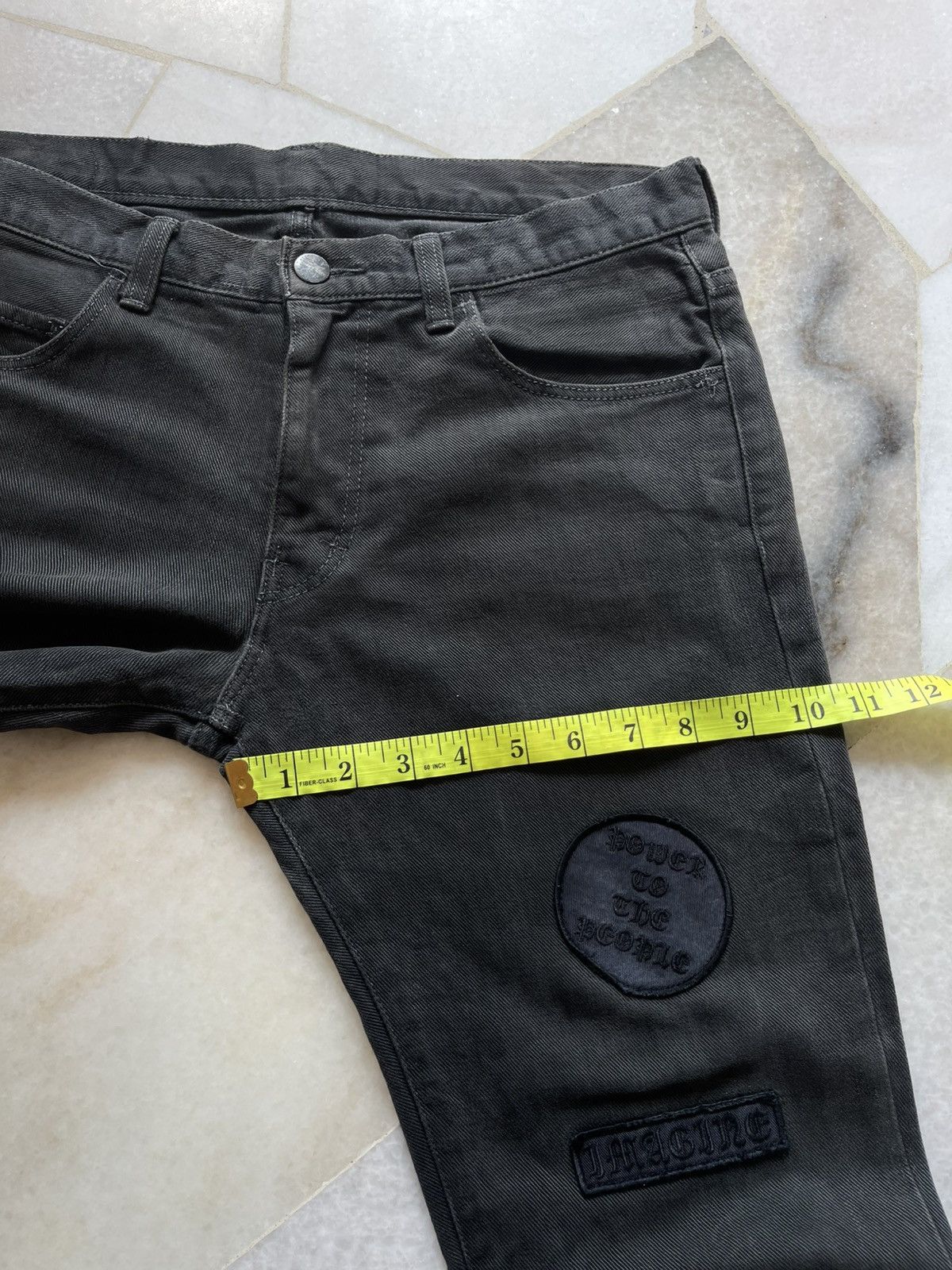 Number (N)ine 2004 Number Nine 'Give Peac A Chance' Patch Pants Size US 31 - 14 Thumbnail