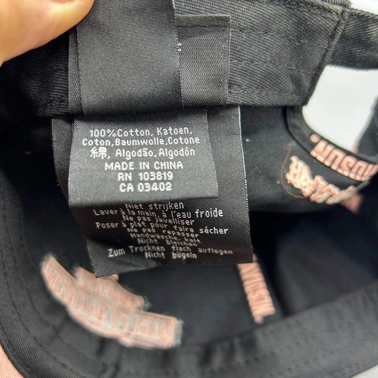 Harley Davidson Harley Davidson Motorcycles Hat Embroidered StrapBack Cotton Size ONE SIZE - 5 Thumbnail