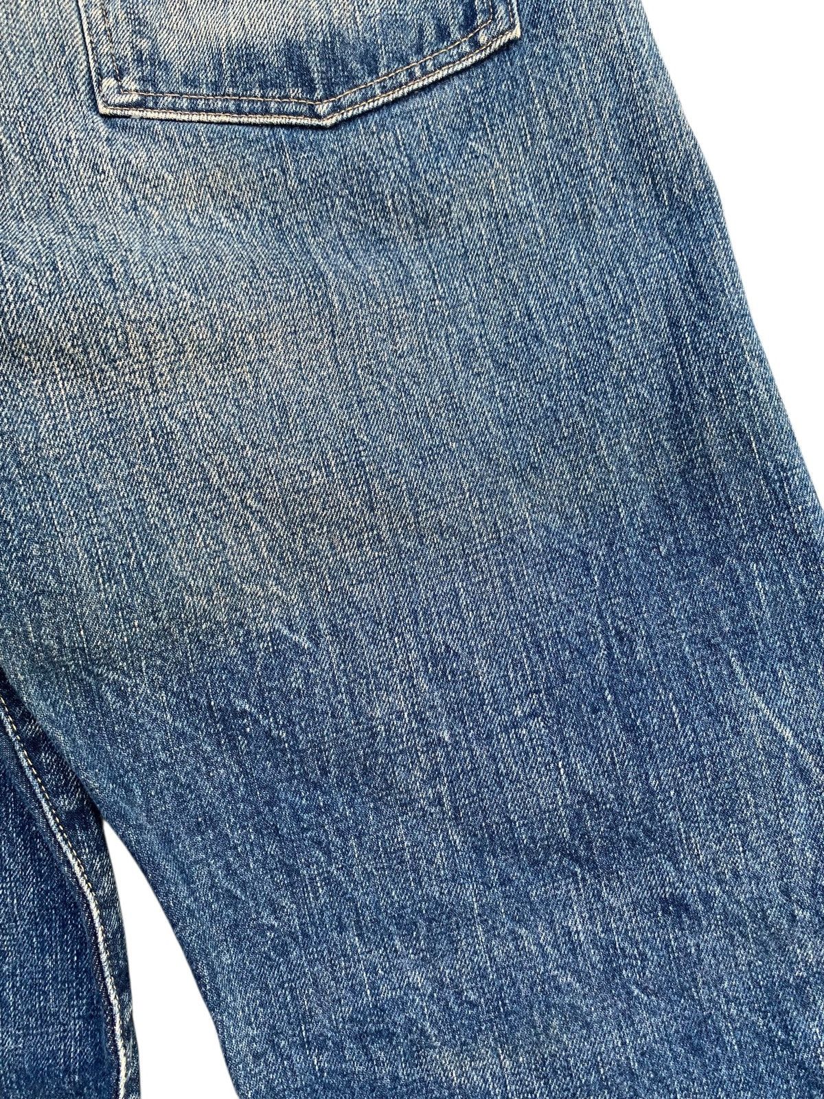 Kapital VINTAGE BURGUS PLUS SELVEDGE BUTTON FLY JAPANESE RAW DENIM Size US 32 / EU 48 - 19 Thumbnail
