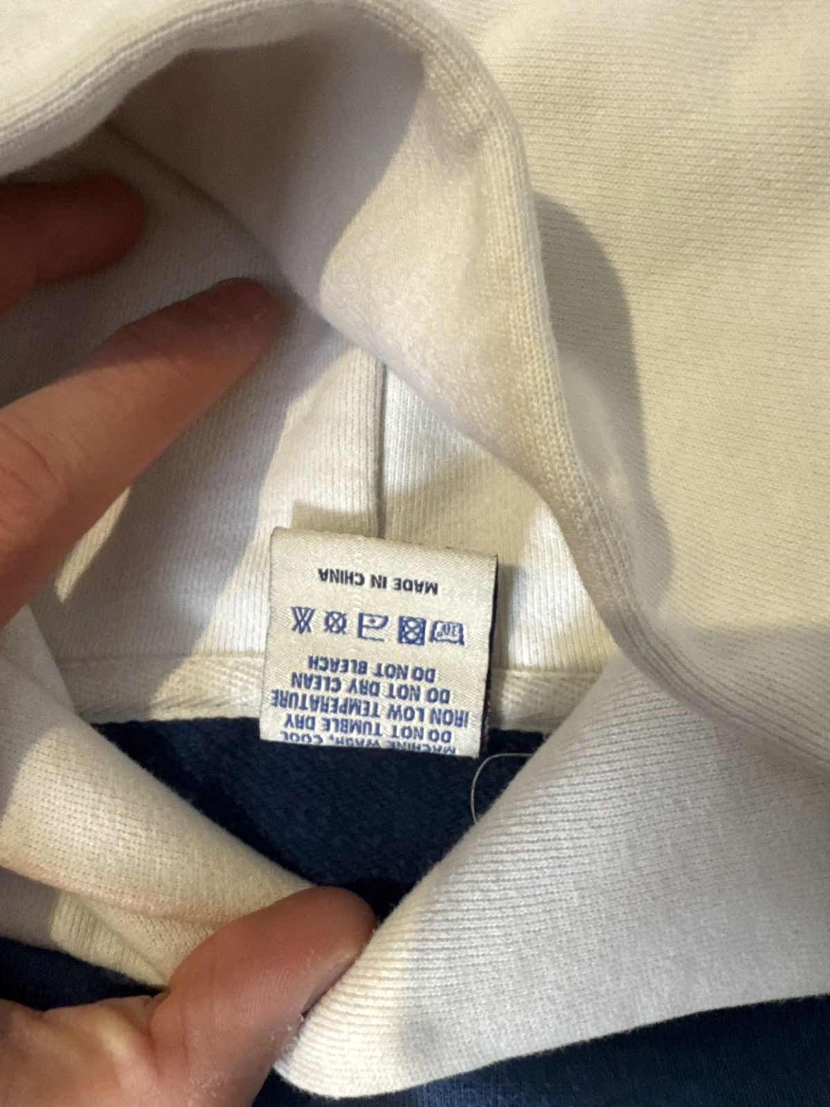 Japanese Brand Vintage childish hoodie TGF blue white skate Size US S / EU 44-46 / 1 - 5 Thumbnail